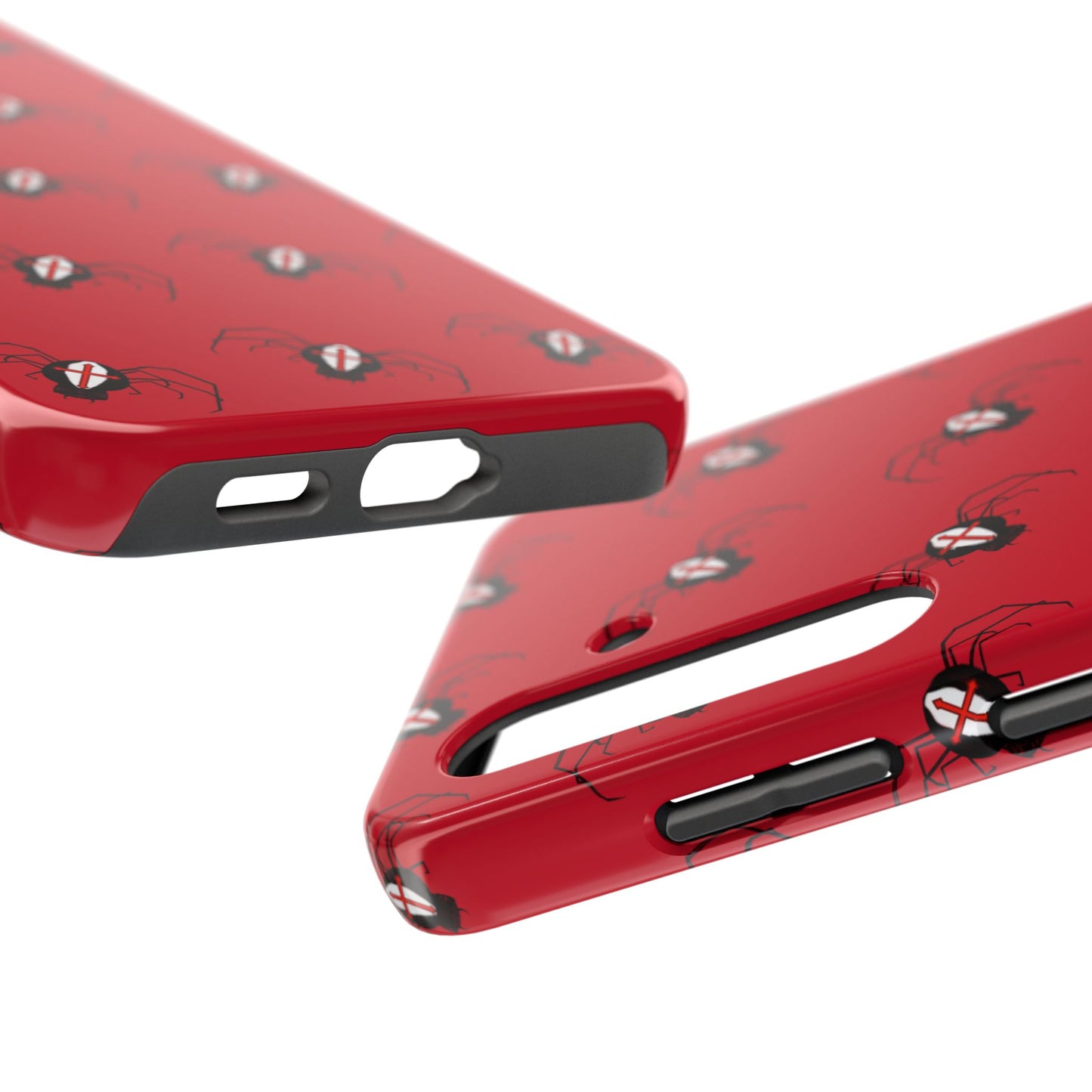 Cross spider phone case