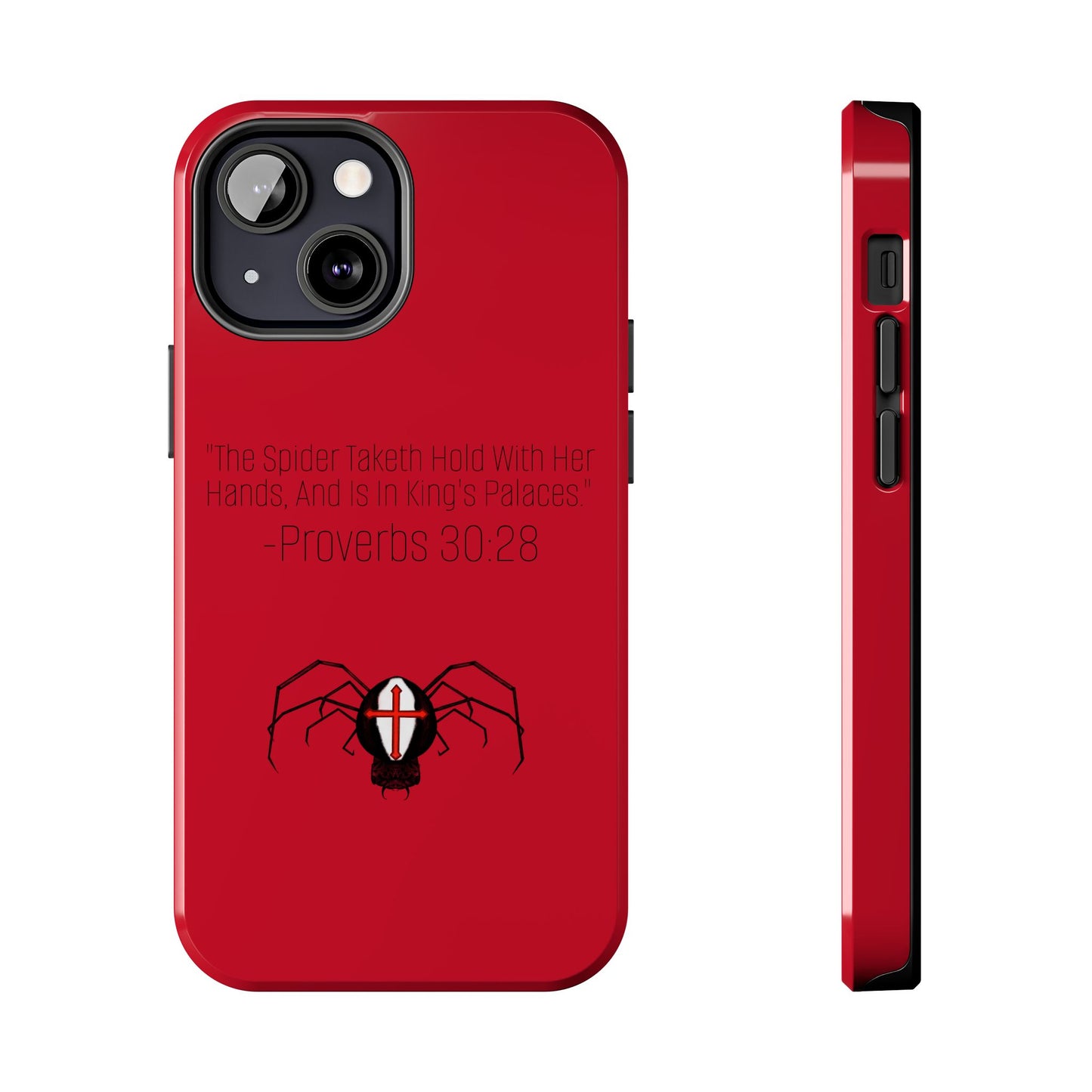 Cross spiderTough Phone Cases
