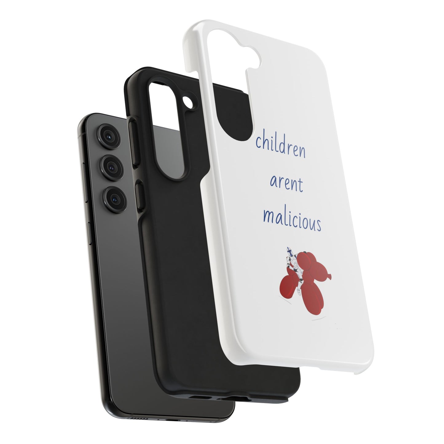 Balloon children Tough Phone Cases