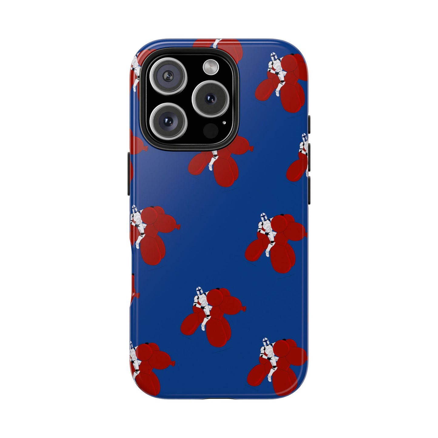 Balloon cowboy phone case