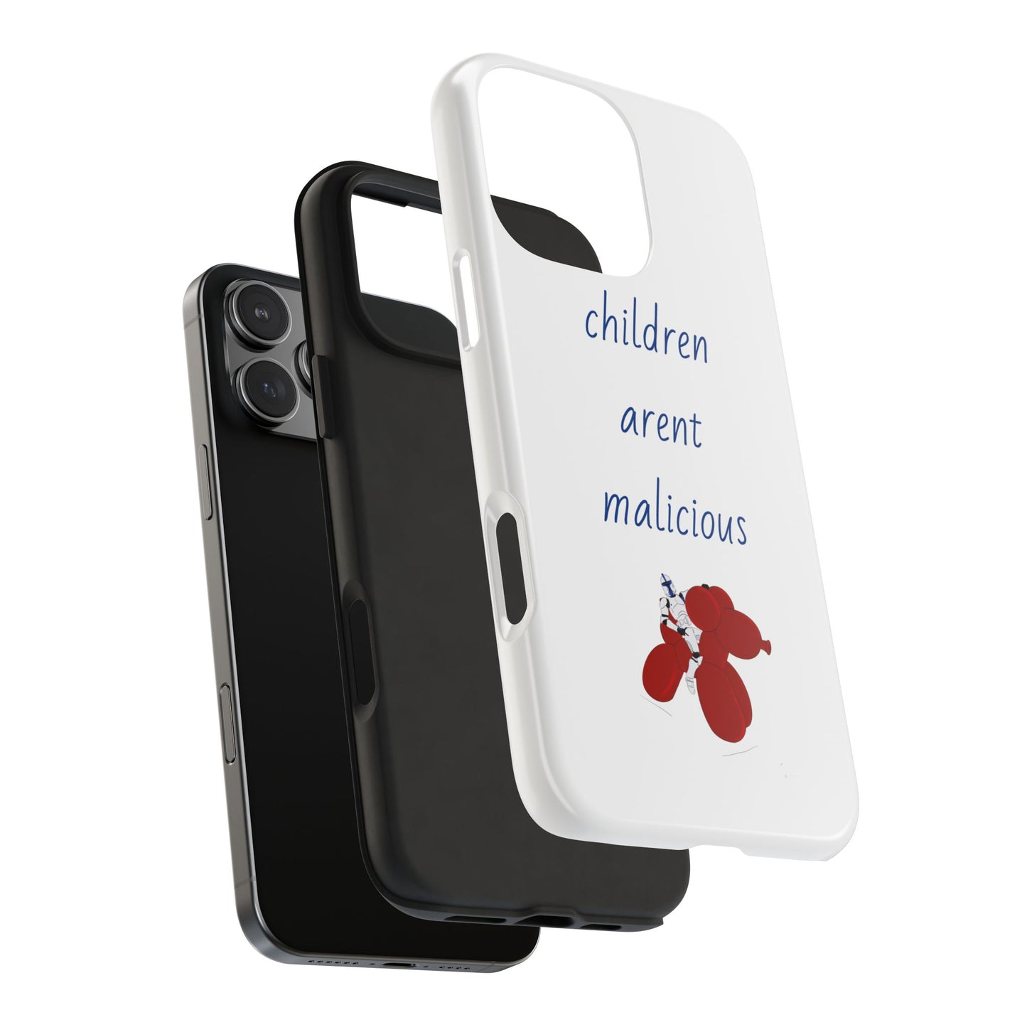 Balloon children Tough Phone Cases