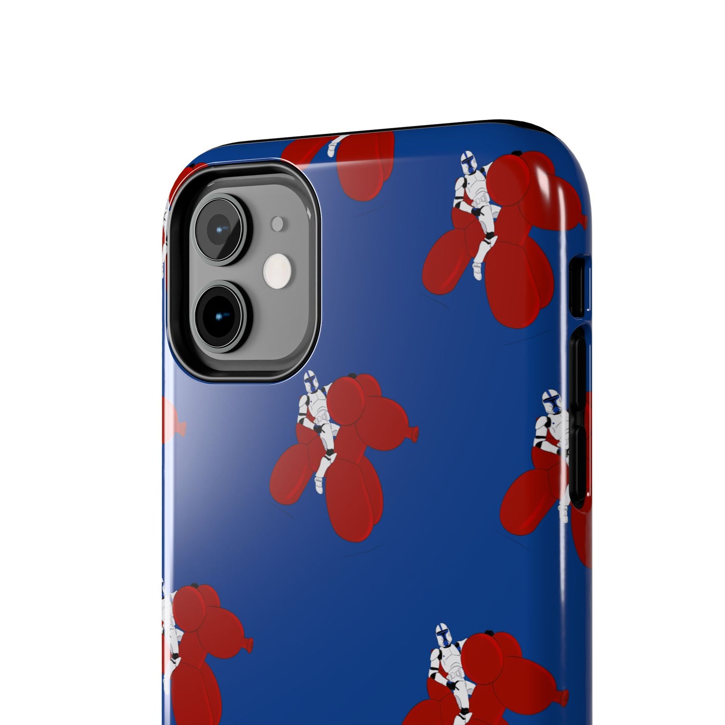 Balloon cowboy phone case