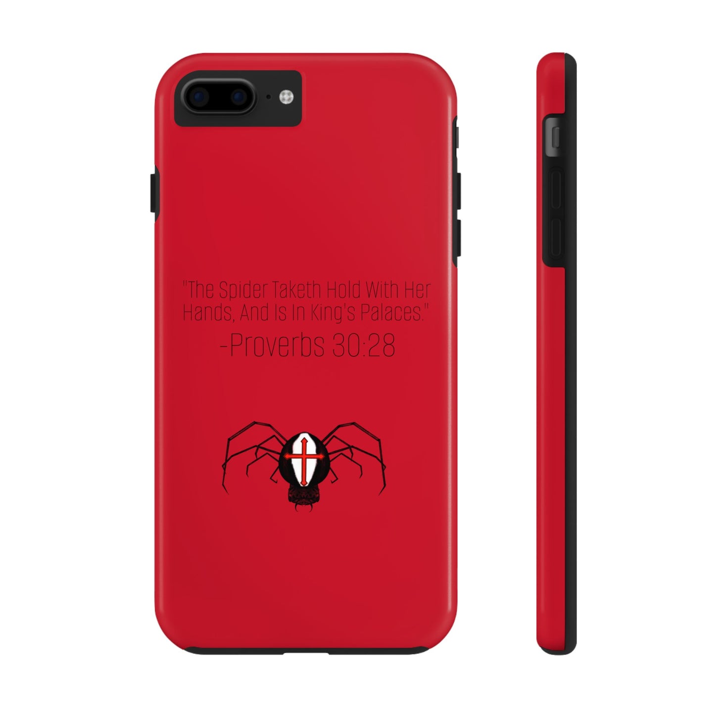 Cross spiderTough Phone Cases