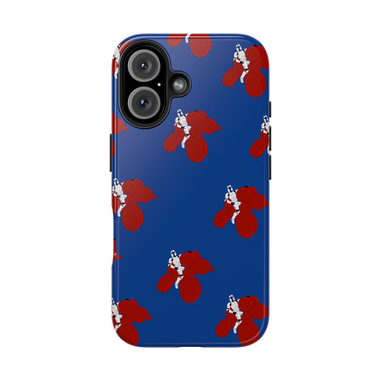 Balloon cowboy phone case