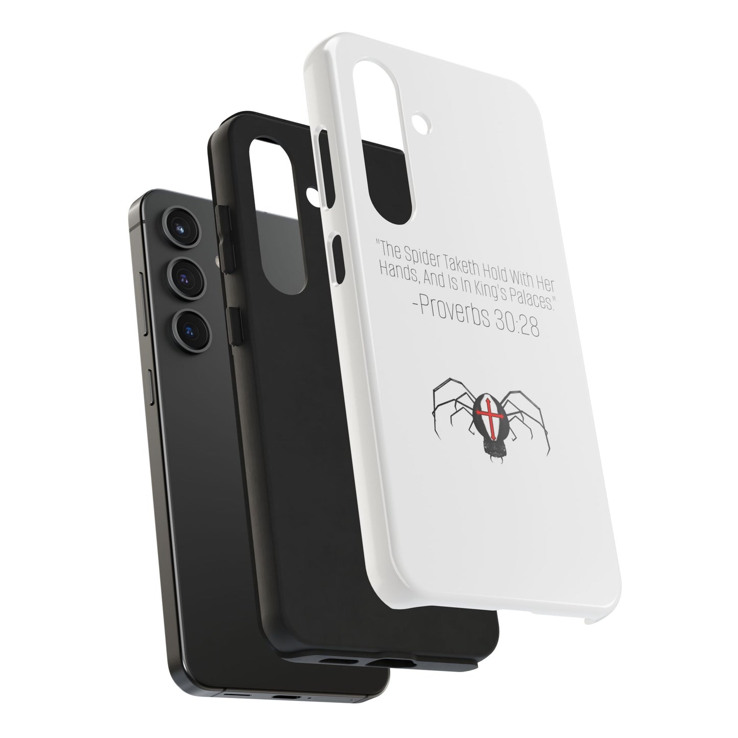 Cross spiderTough Phone Cases