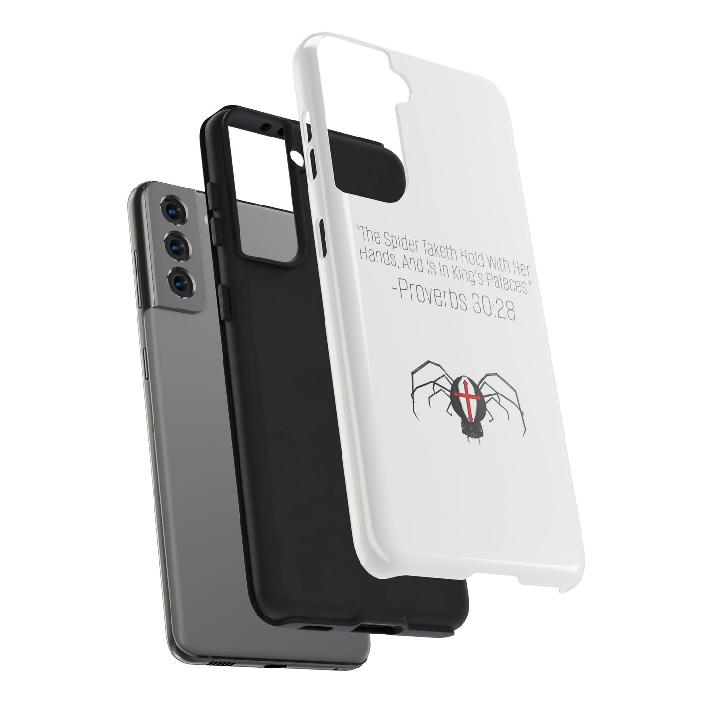 Cross spiderTough Phone Cases