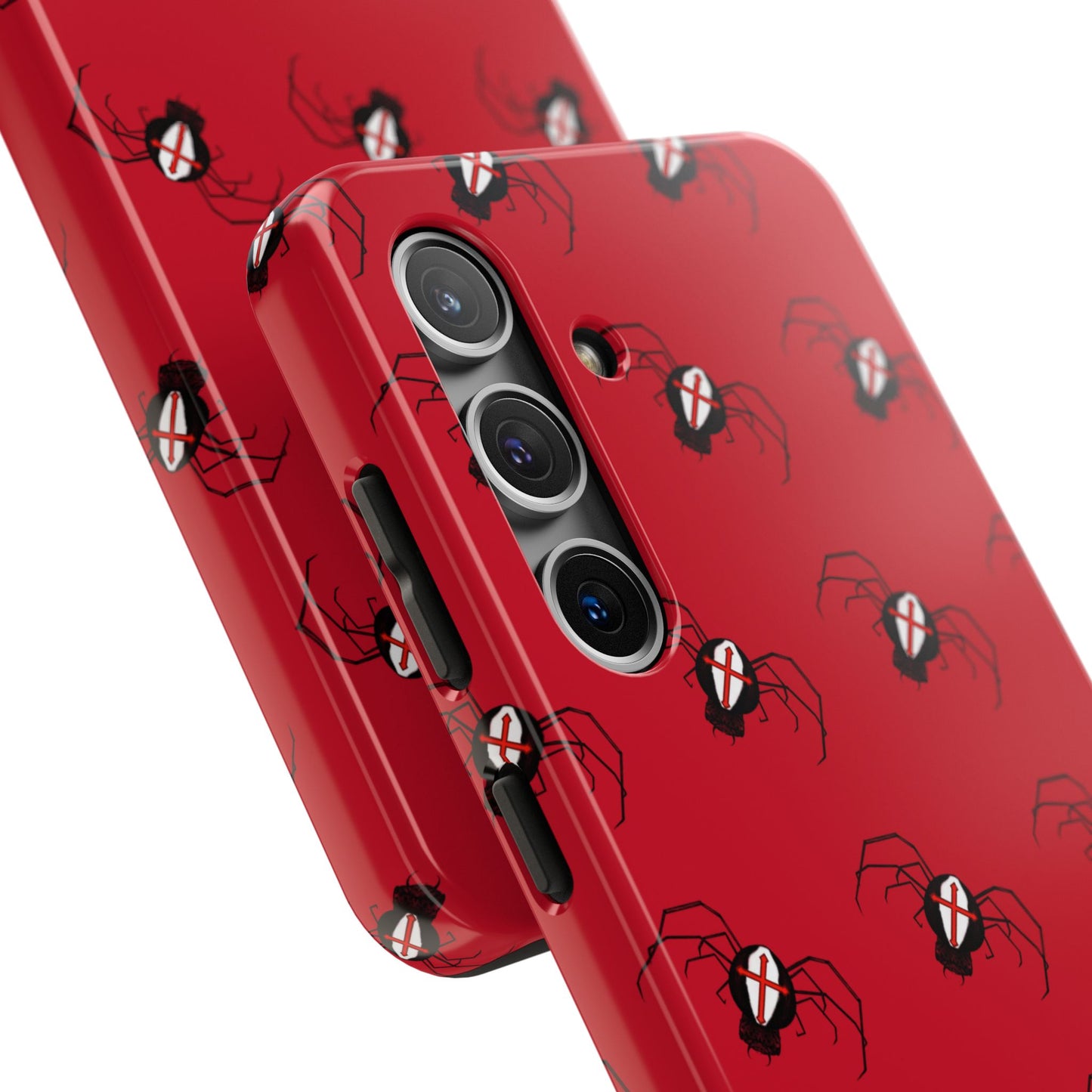 Cross spider phone case