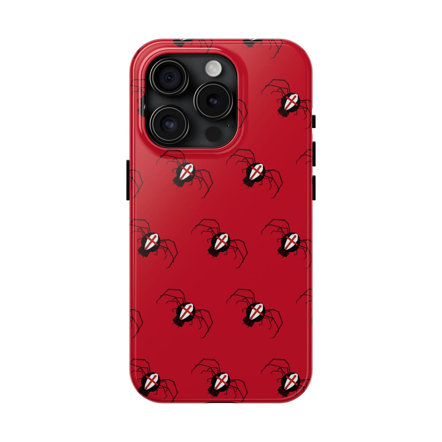 Cross spider phone case