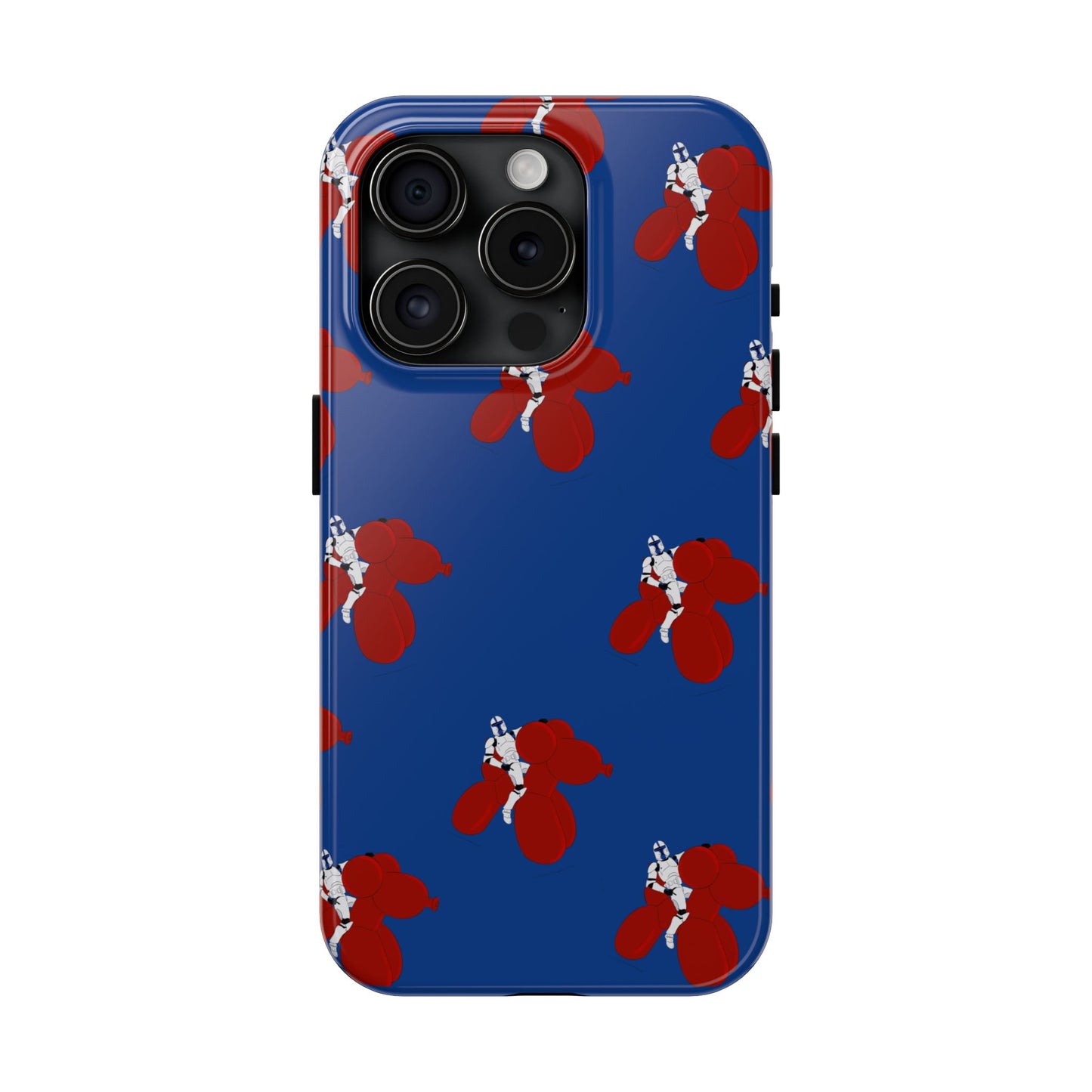 Balloon cowboy phone case