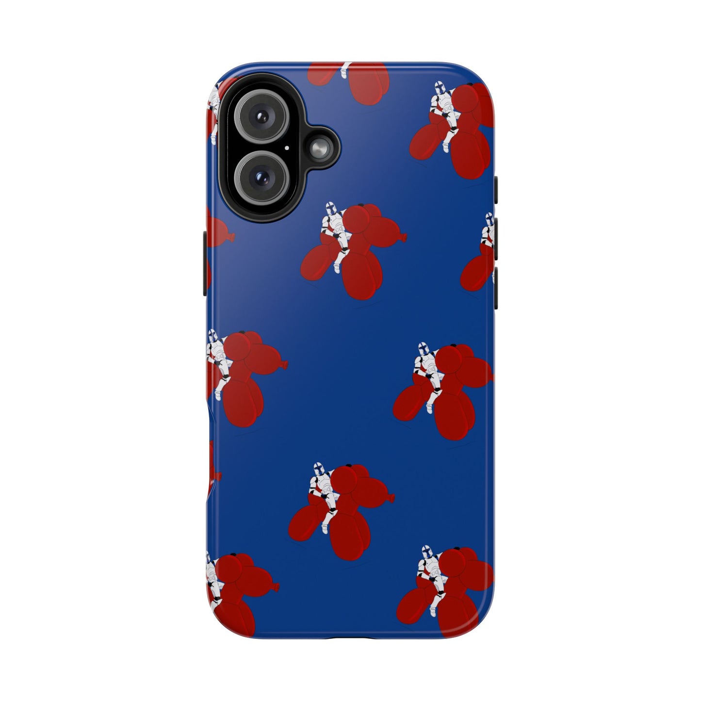 Balloon cowboy phone case