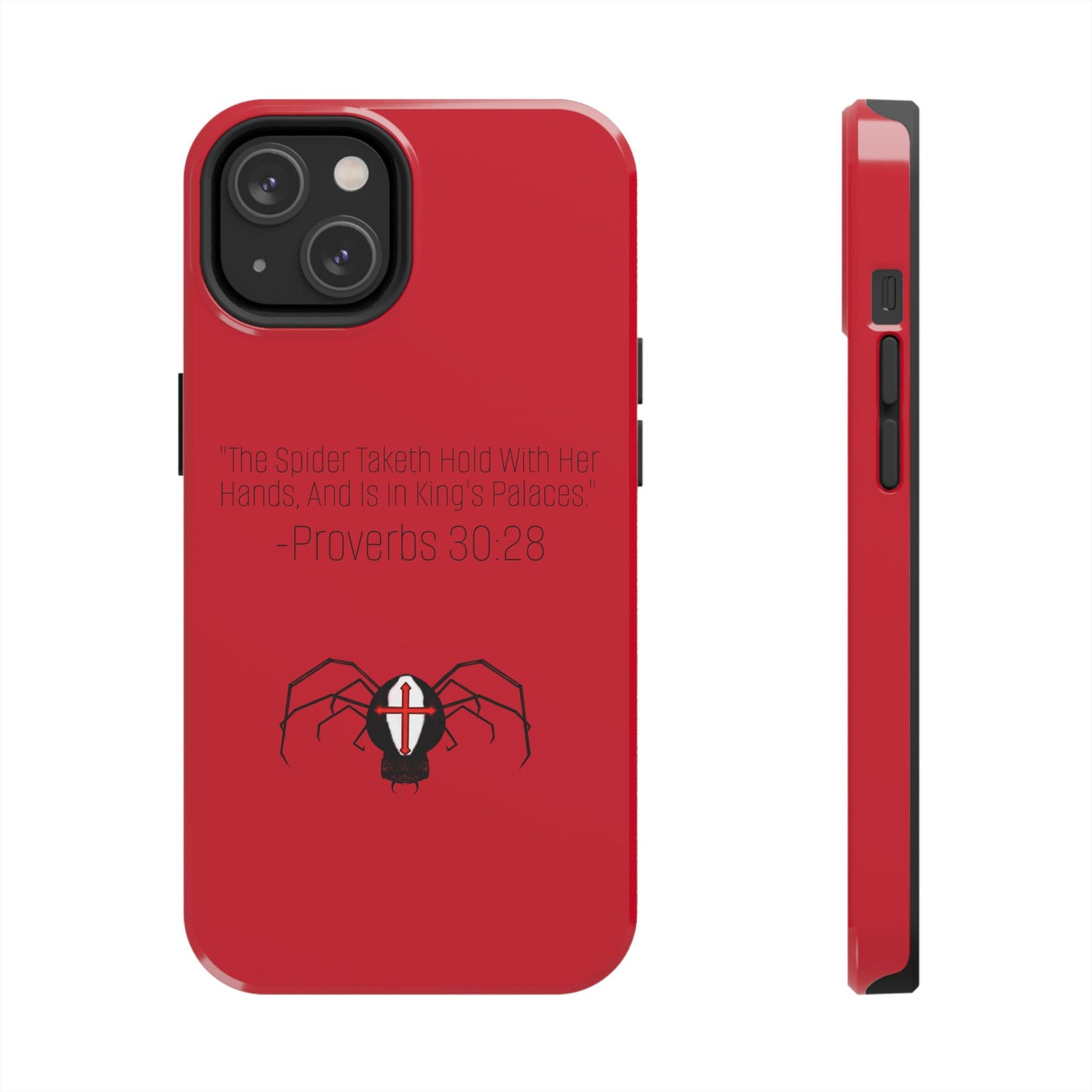 Cross spiderTough Phone Cases