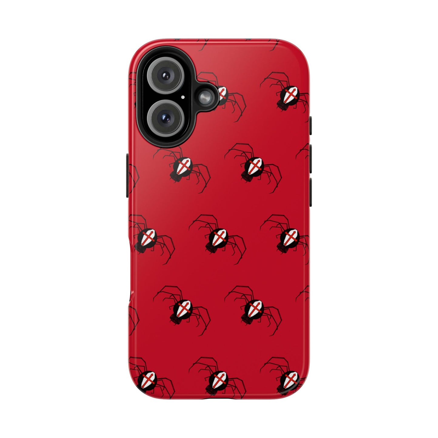 Cross spider phone case