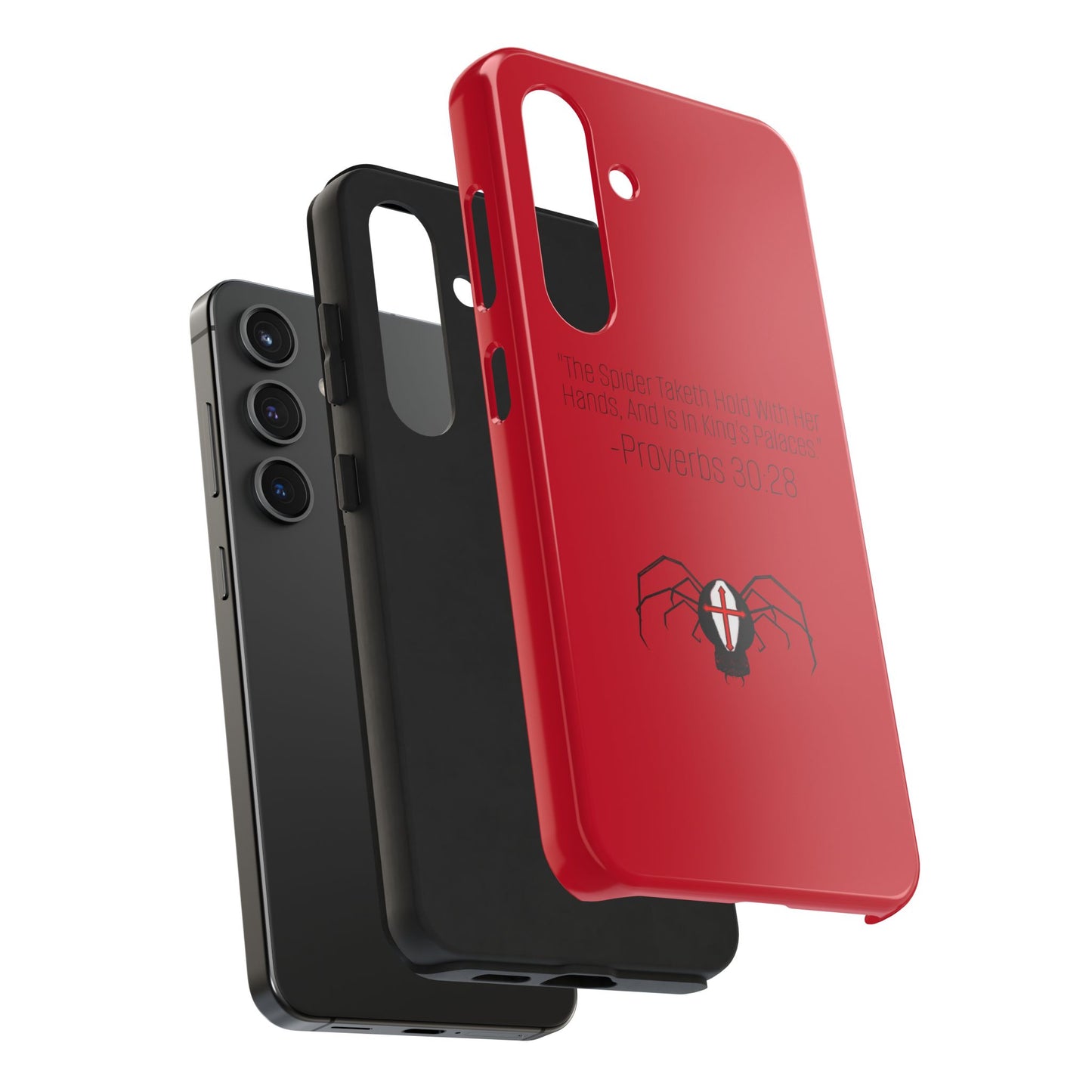 Cross spiderTough Phone Cases