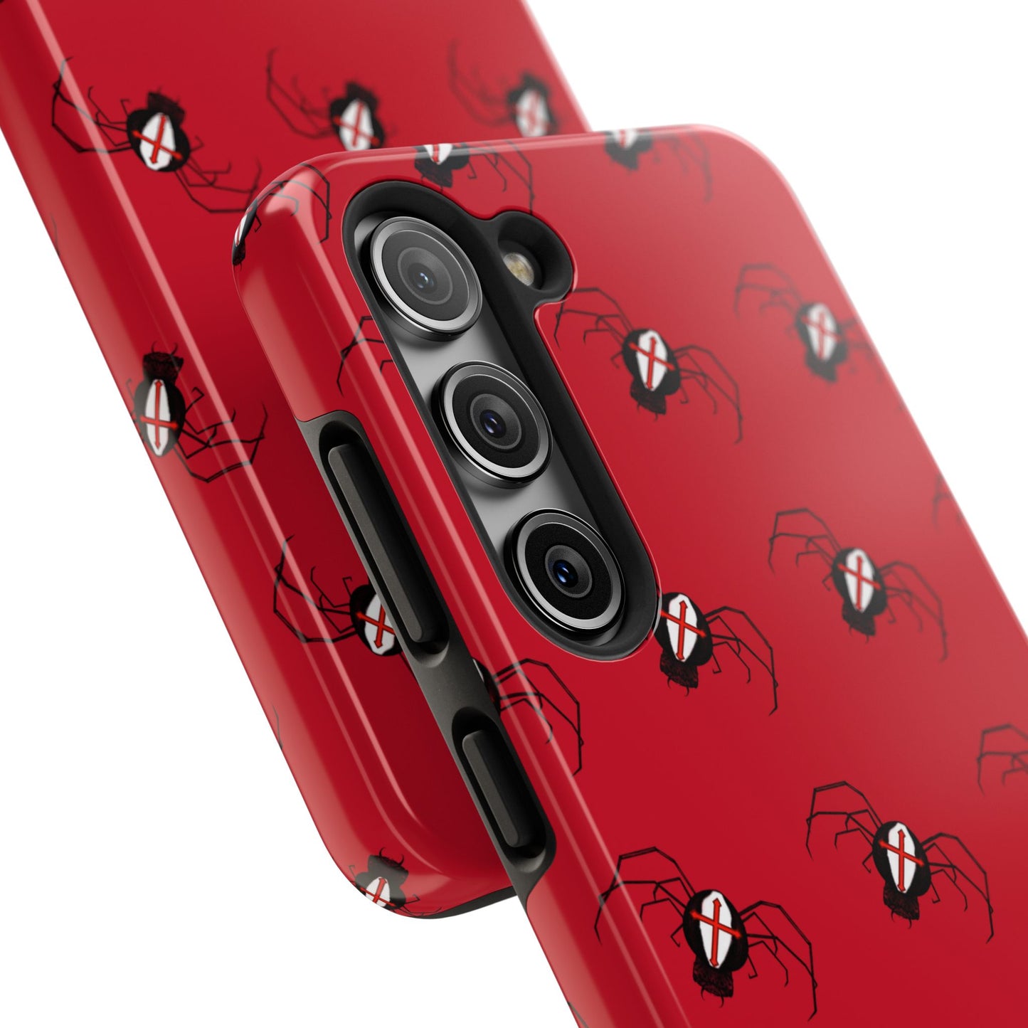 Cross spider phone case