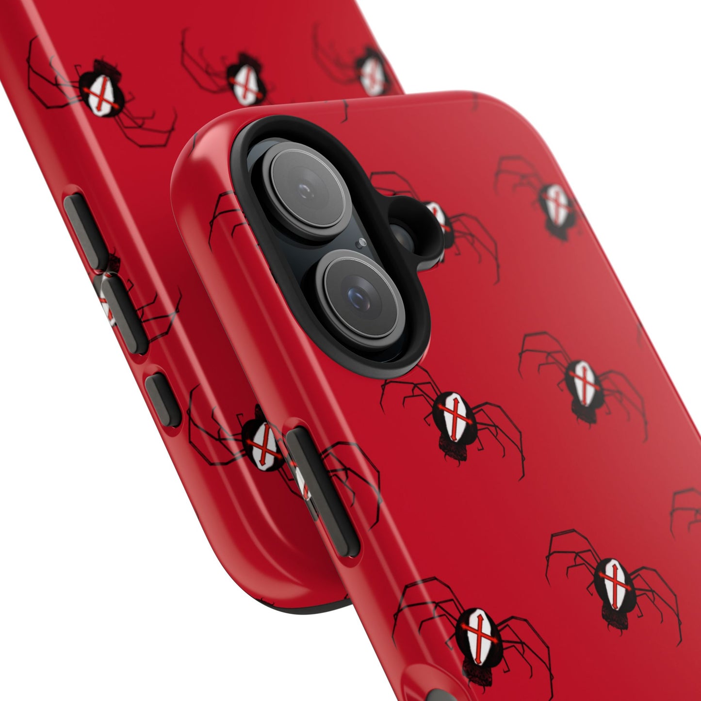 Cross spider phone case