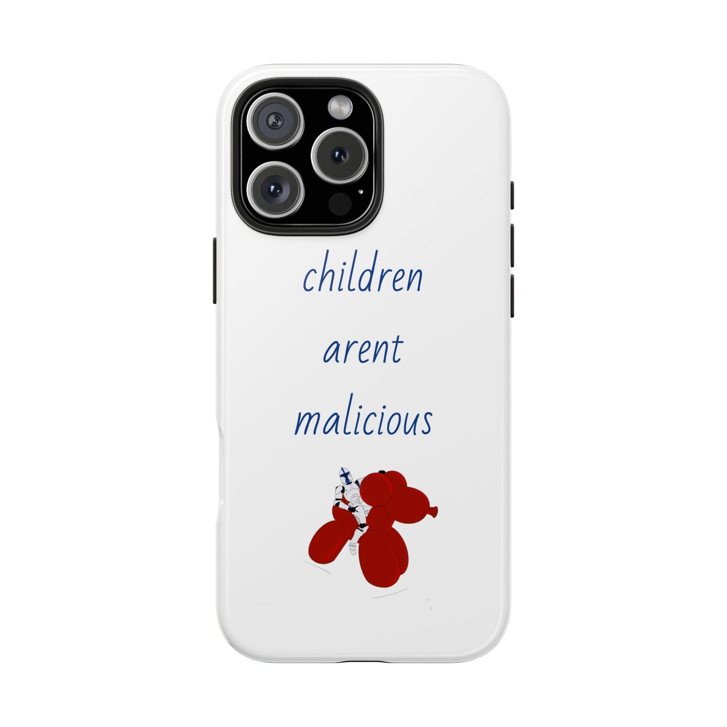 Balloon children Tough Phone Cases