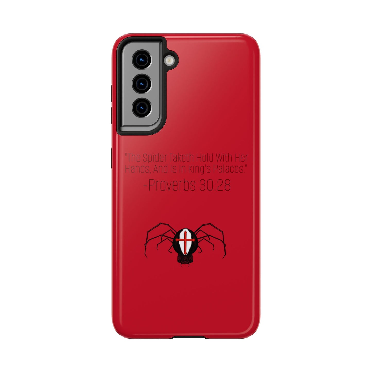 Cross spiderTough Phone Cases