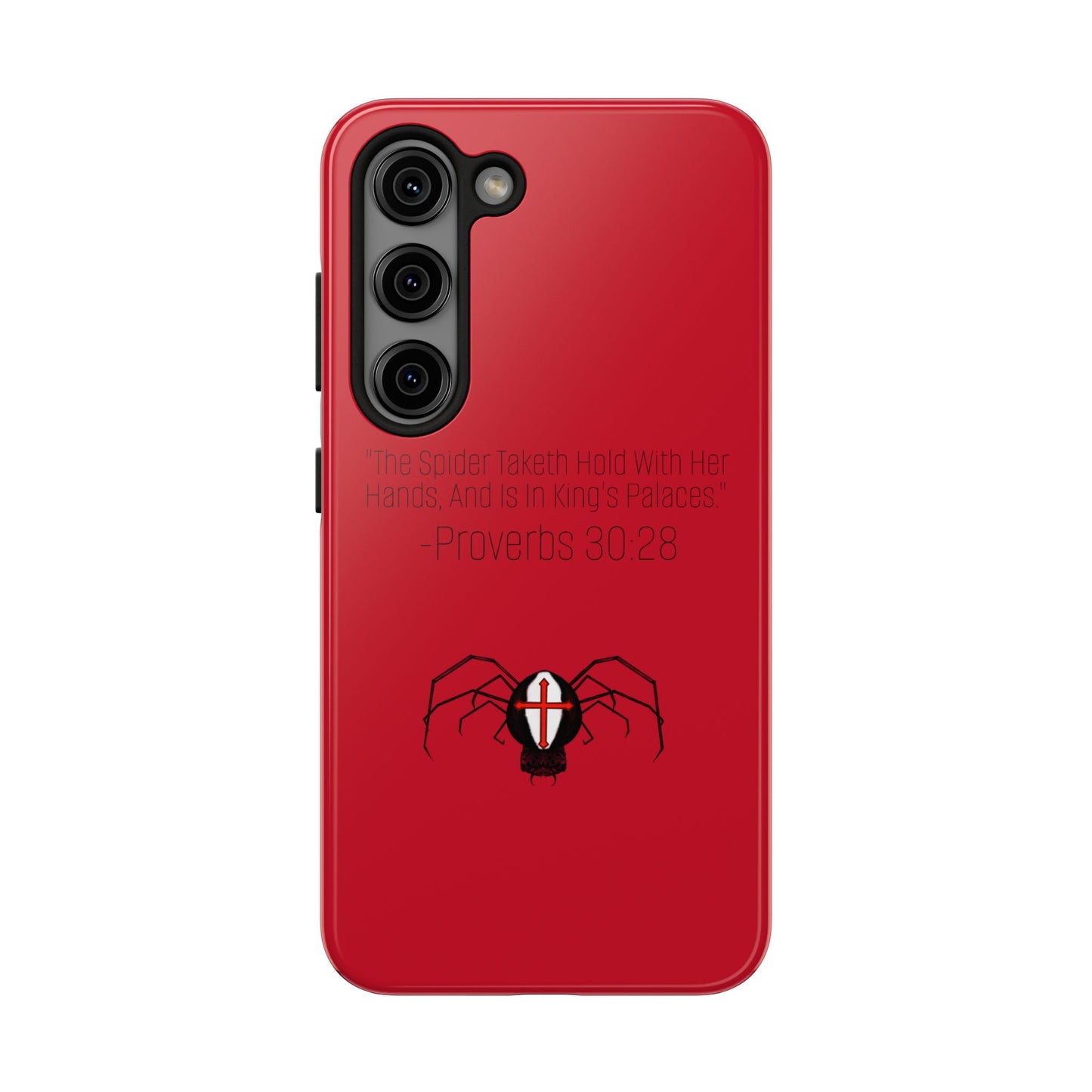 Cross spiderTough Phone Cases