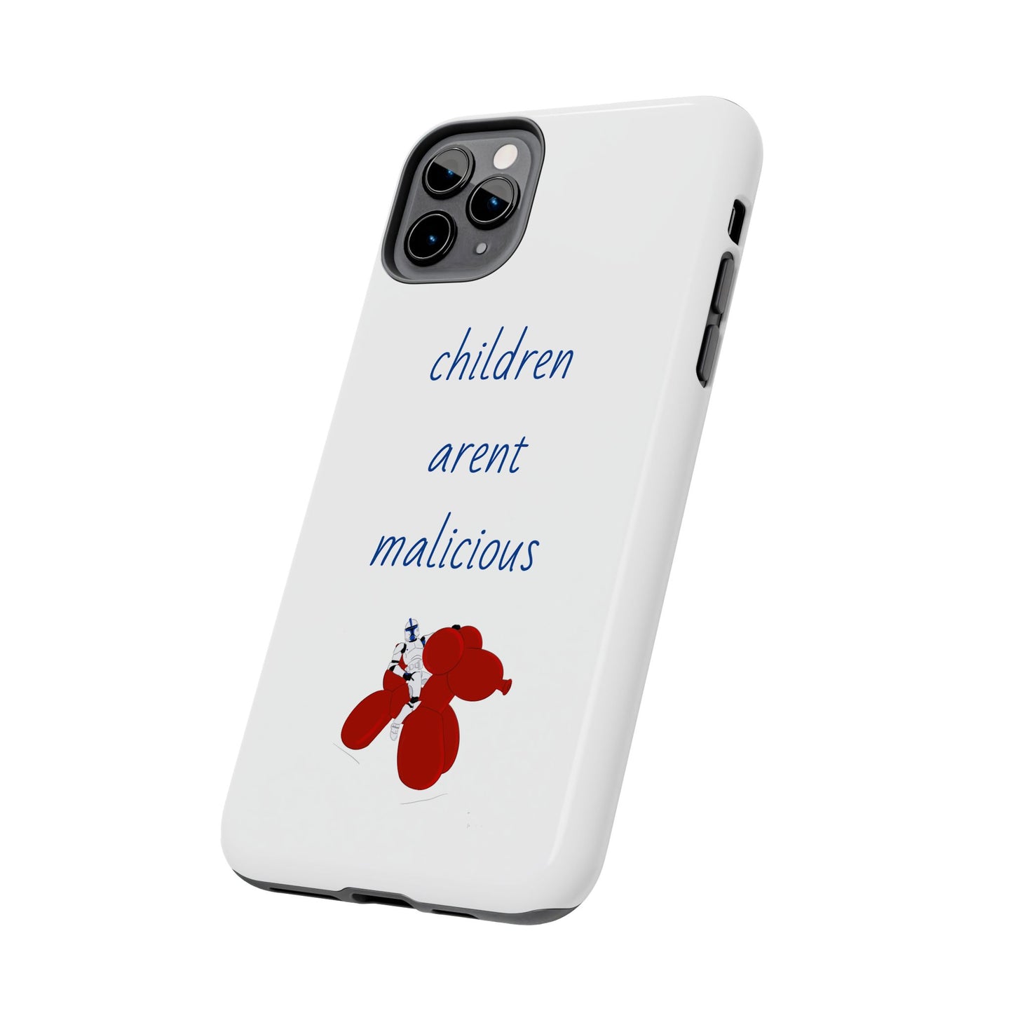 Balloon children Tough Phone Cases