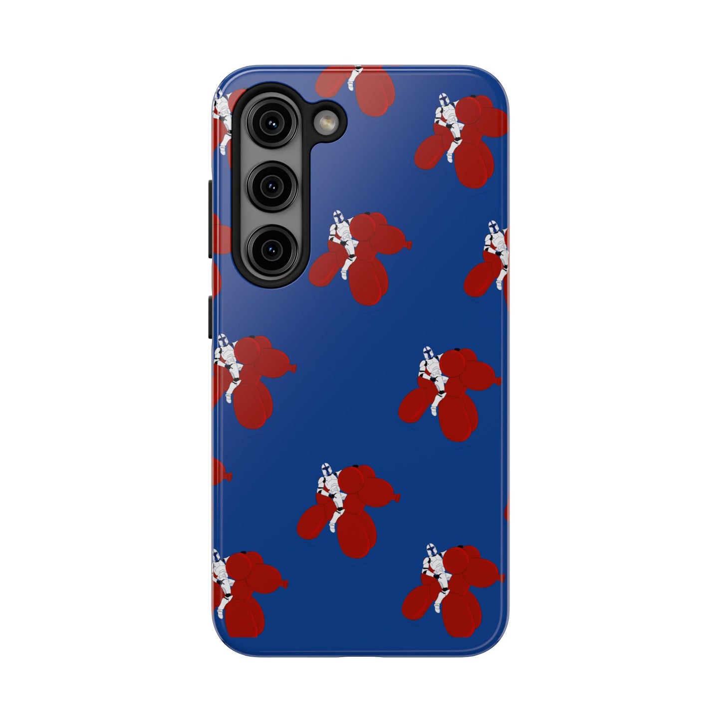 Balloon cowboy phone case