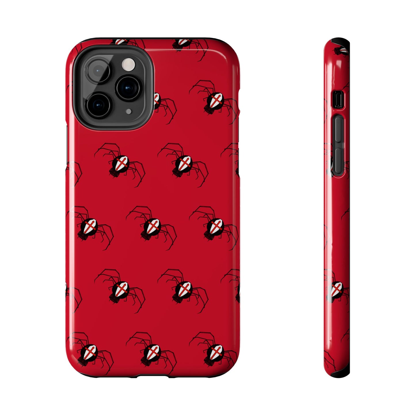 Cross spider phone case