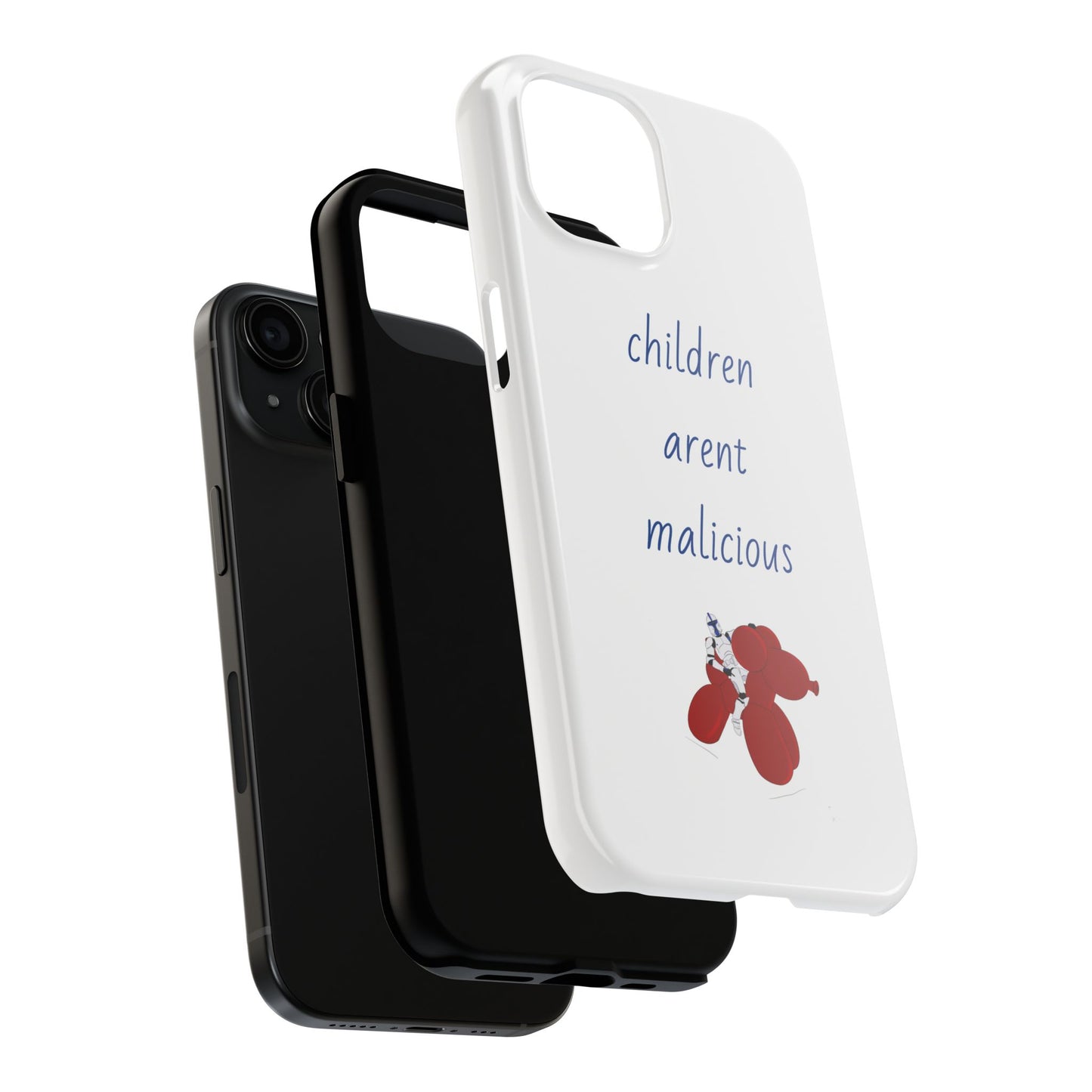 Balloon children Tough Phone Cases