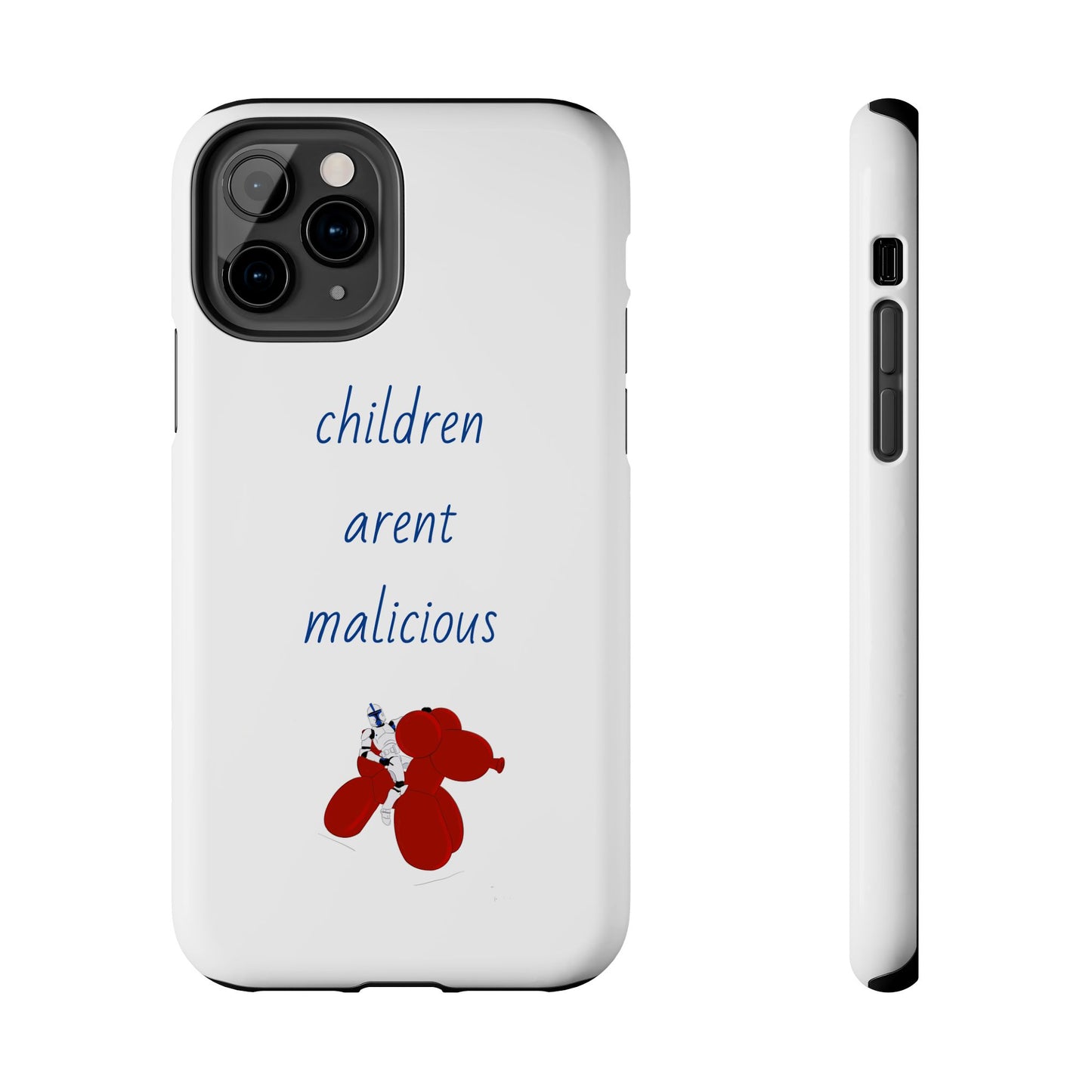 Balloon children Tough Phone Cases