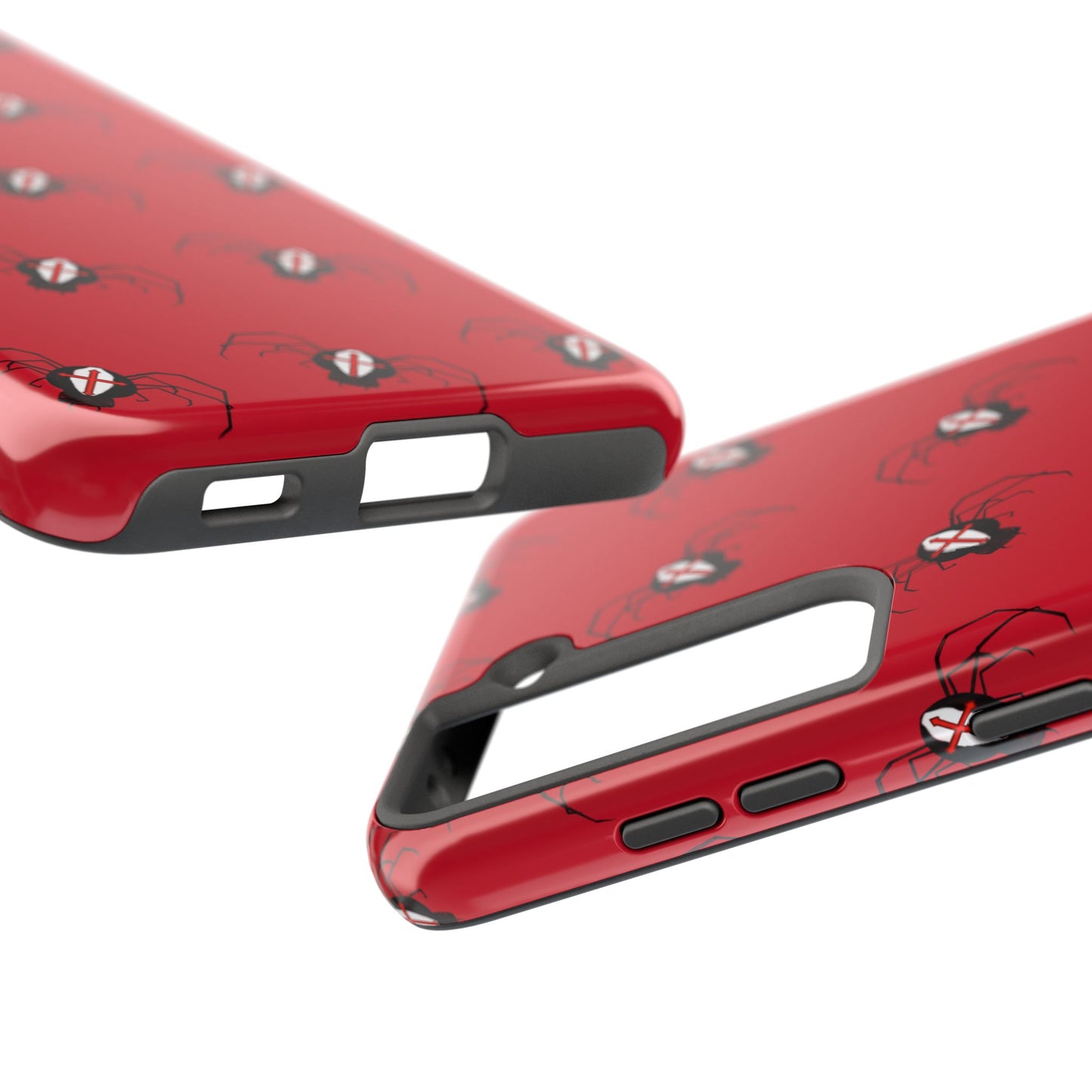 Cross spider phone case