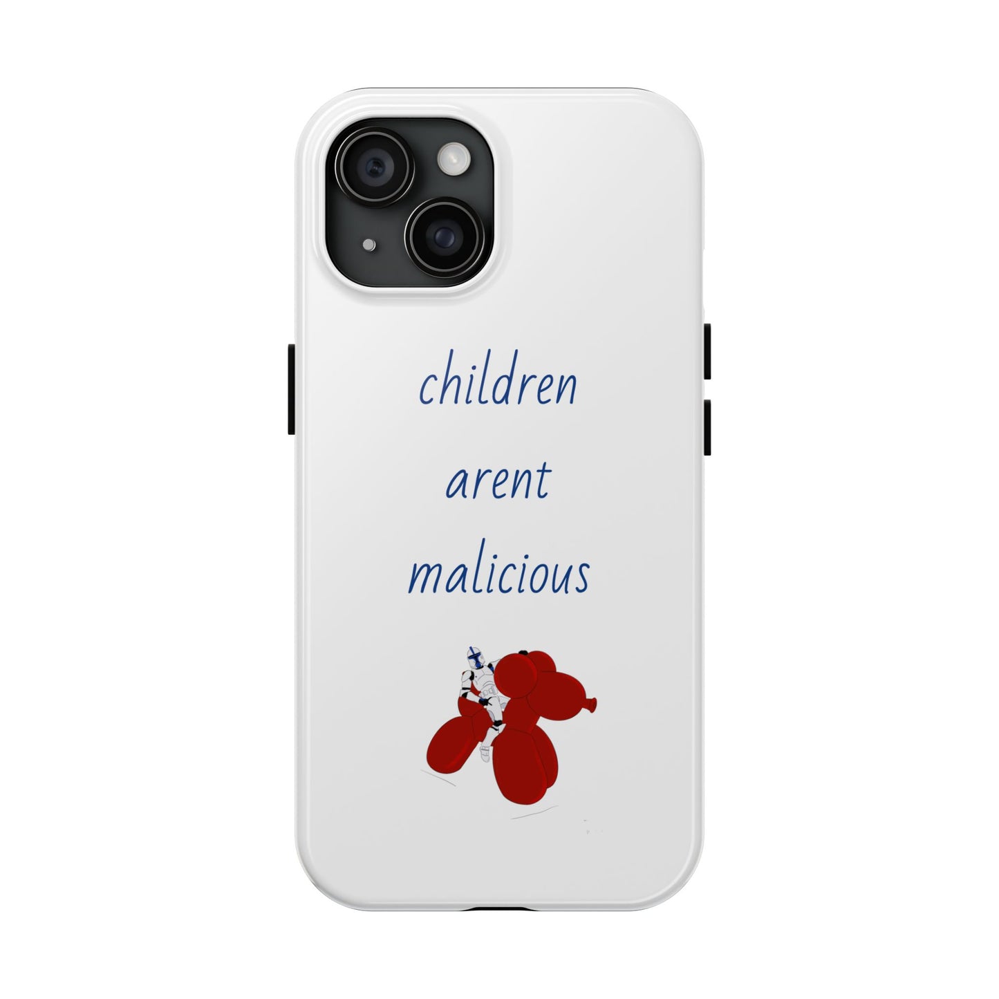 Balloon children Tough Phone Cases