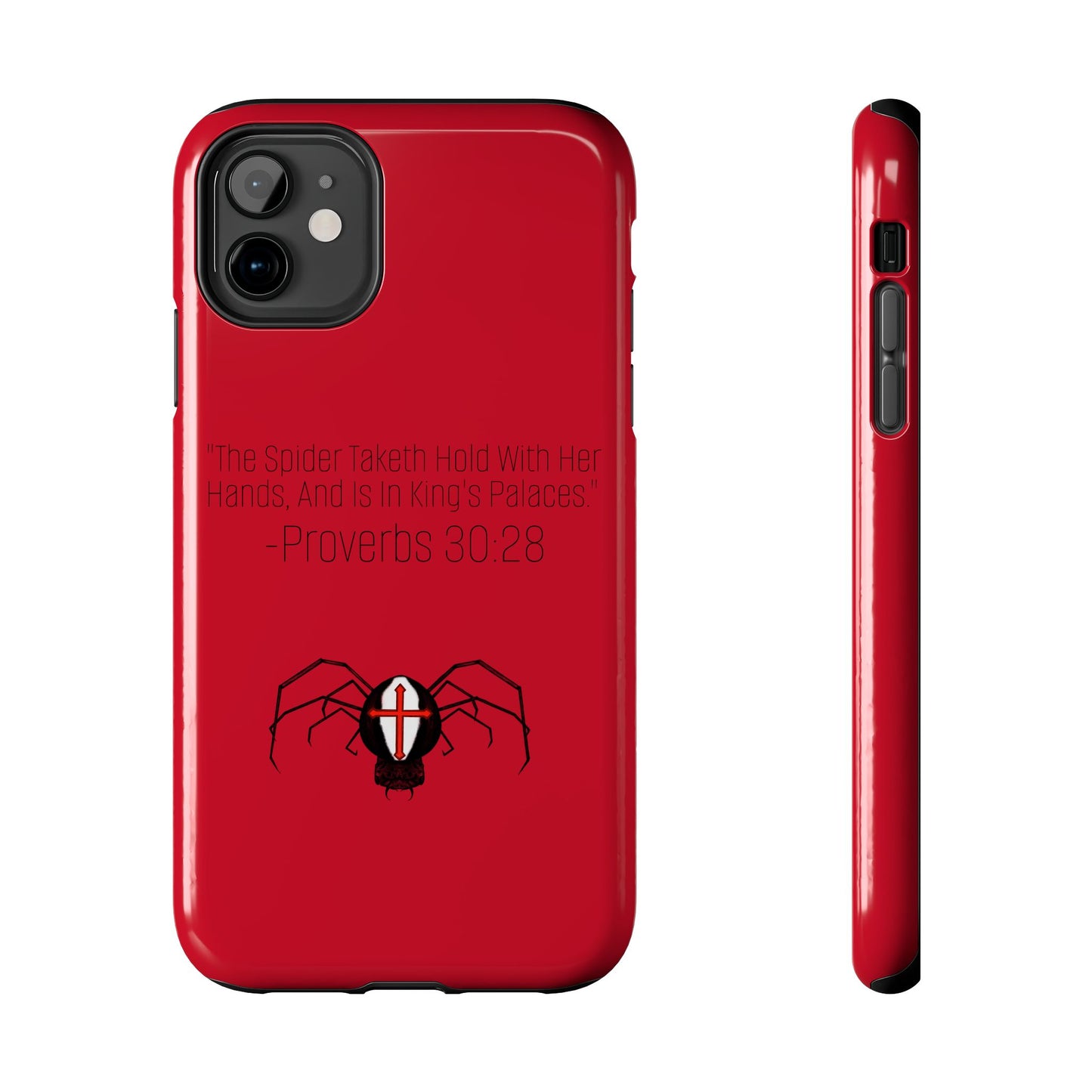 Cross spiderTough Phone Cases