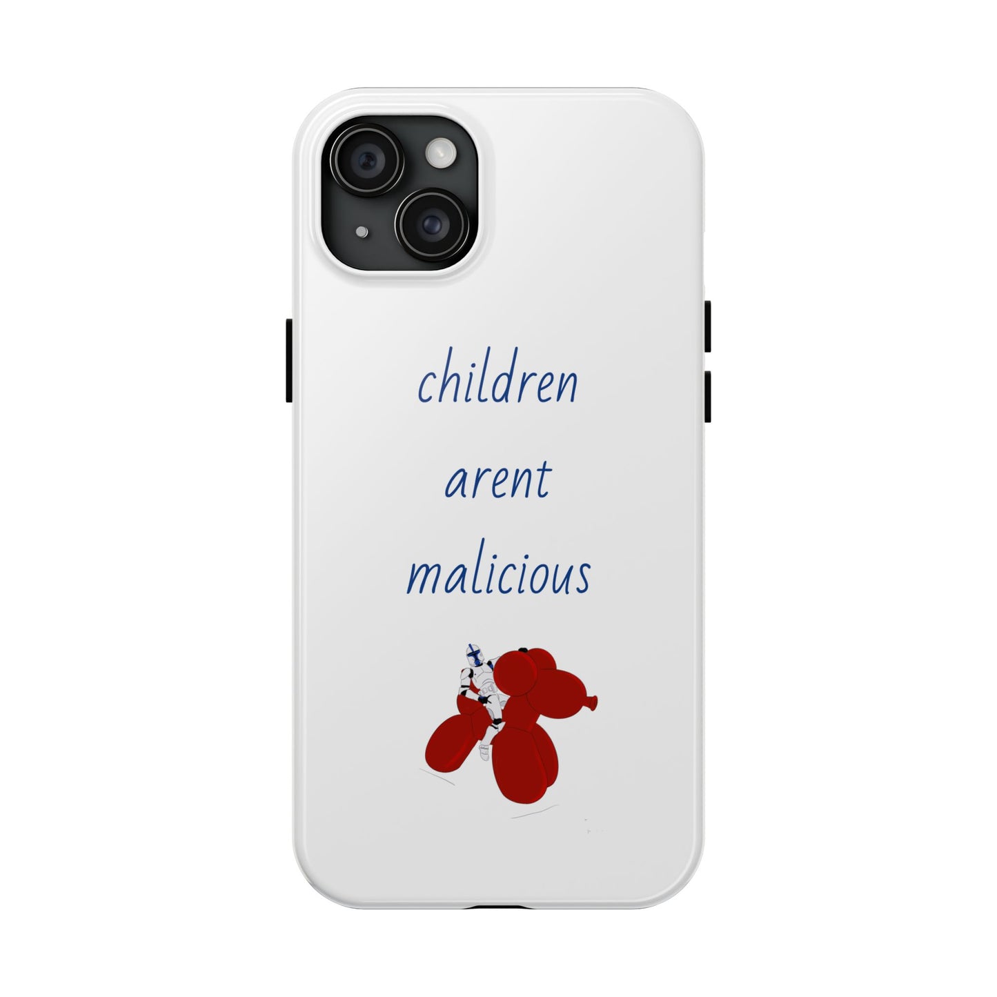 Balloon children Tough Phone Cases