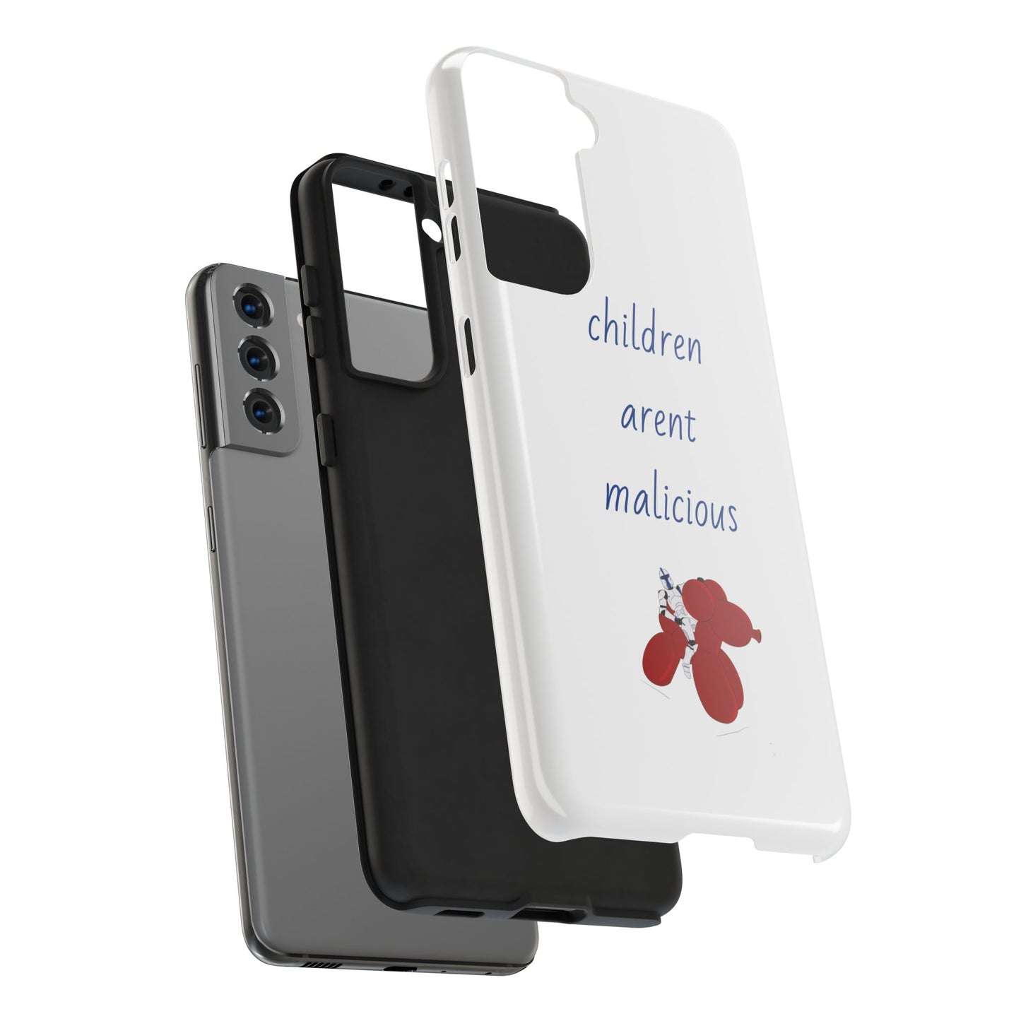 Balloon children Tough Phone Cases