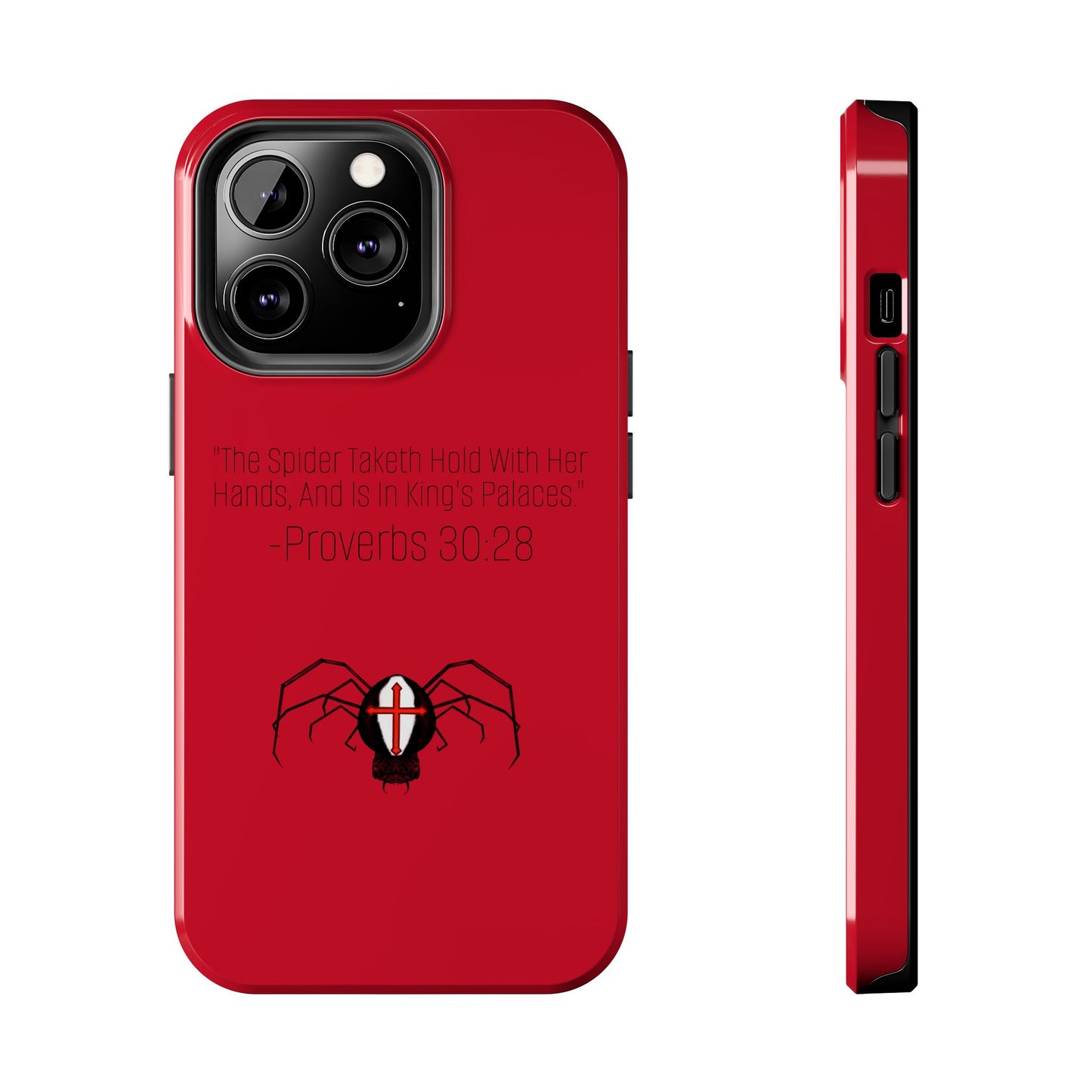 Cross spiderTough Phone Cases