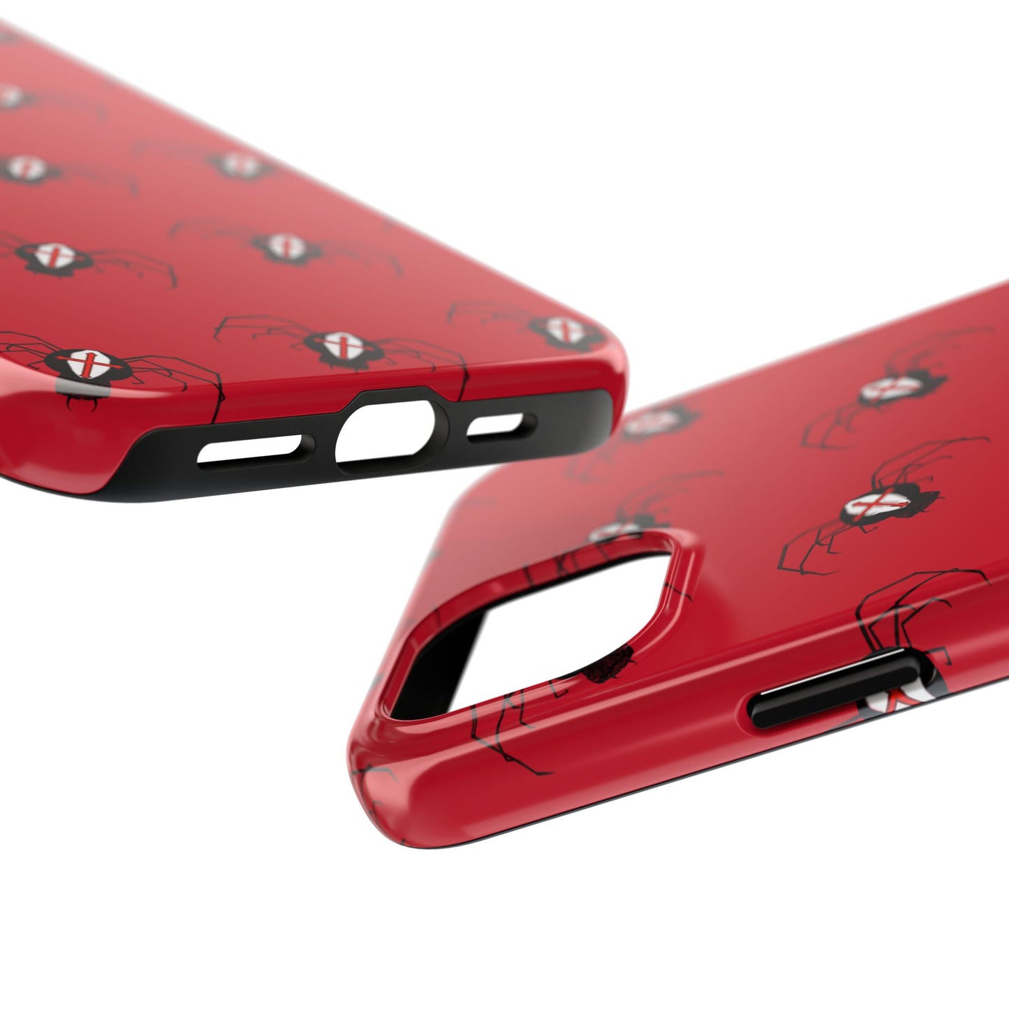 Cross spider phone case