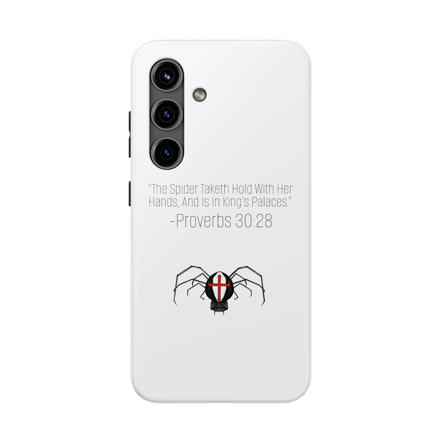 Cross spiderTough Phone Cases