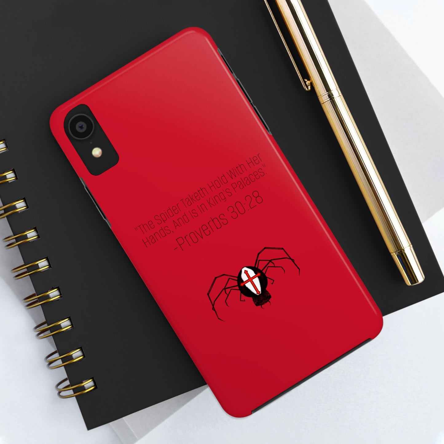 Cross spiderTough Phone Cases