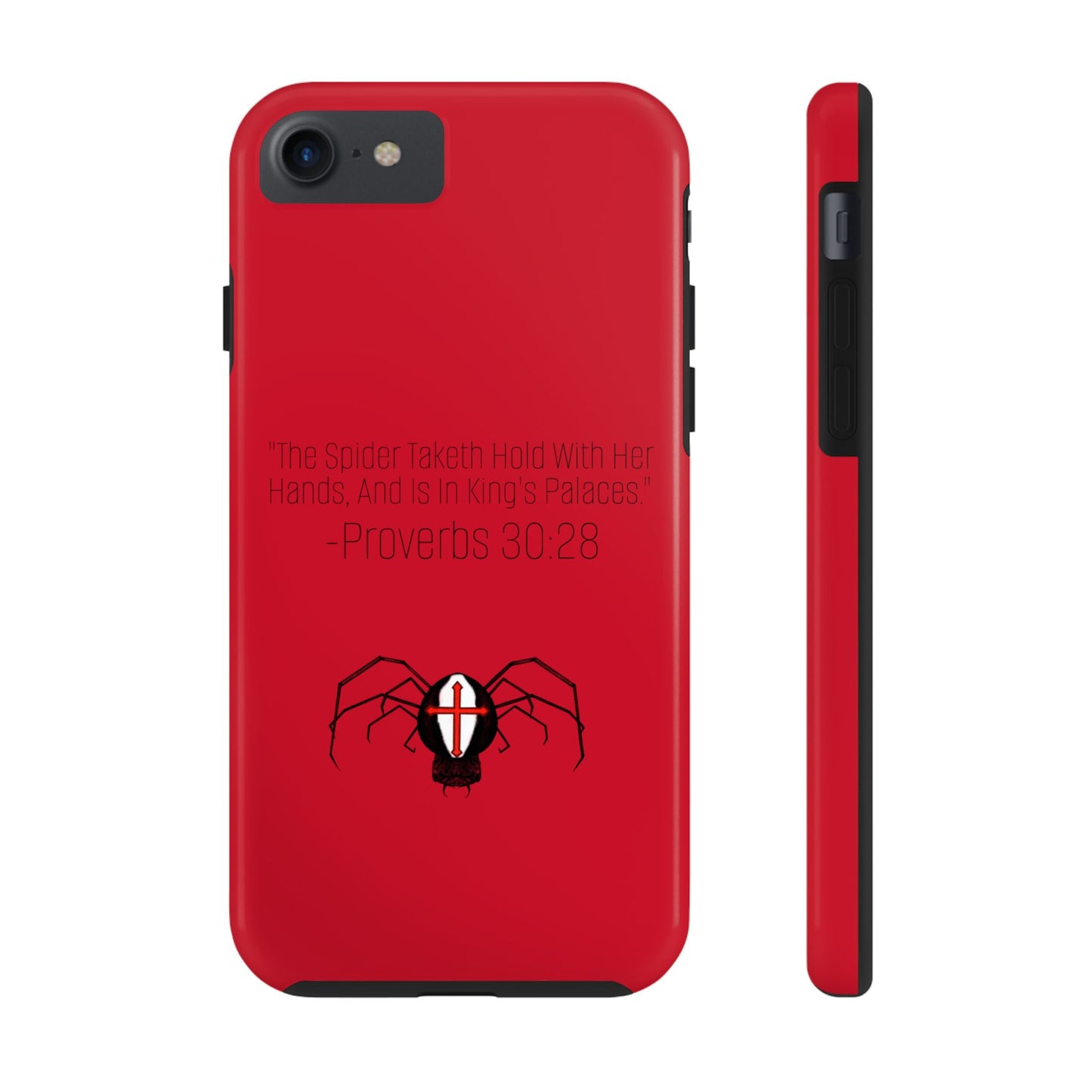 Cross spiderTough Phone Cases