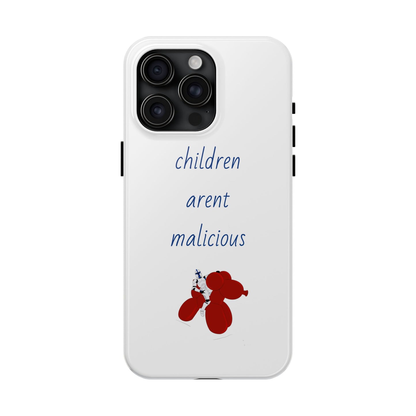 Balloon children Tough Phone Cases