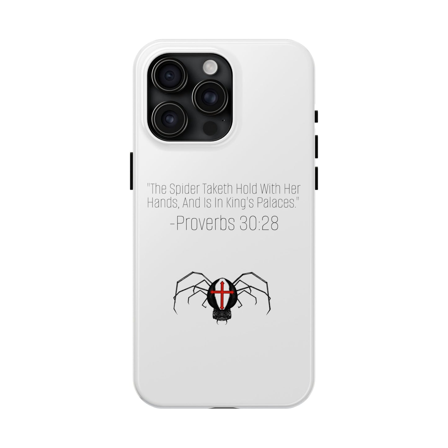 Cross spiderTough Phone Cases