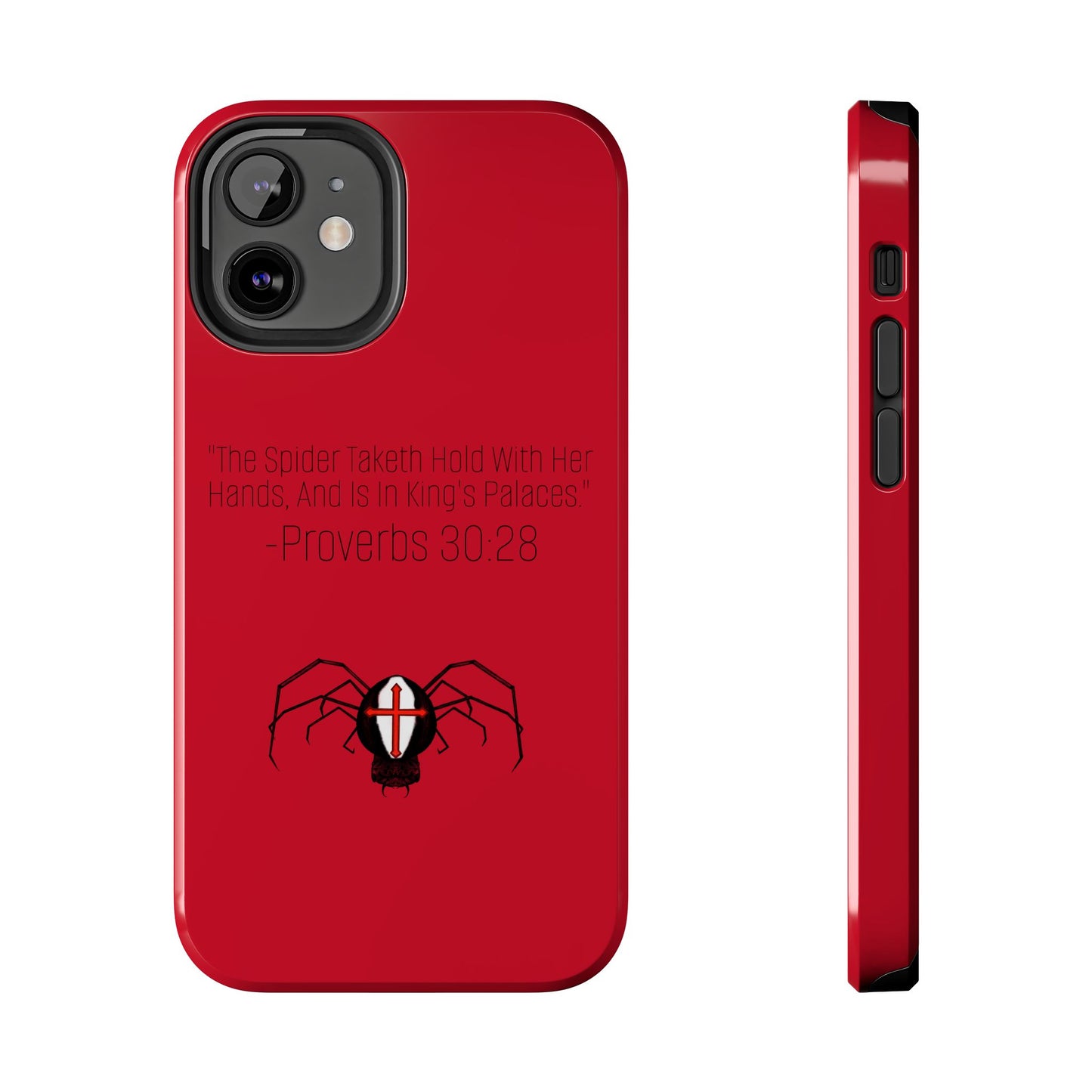 Cross spiderTough Phone Cases