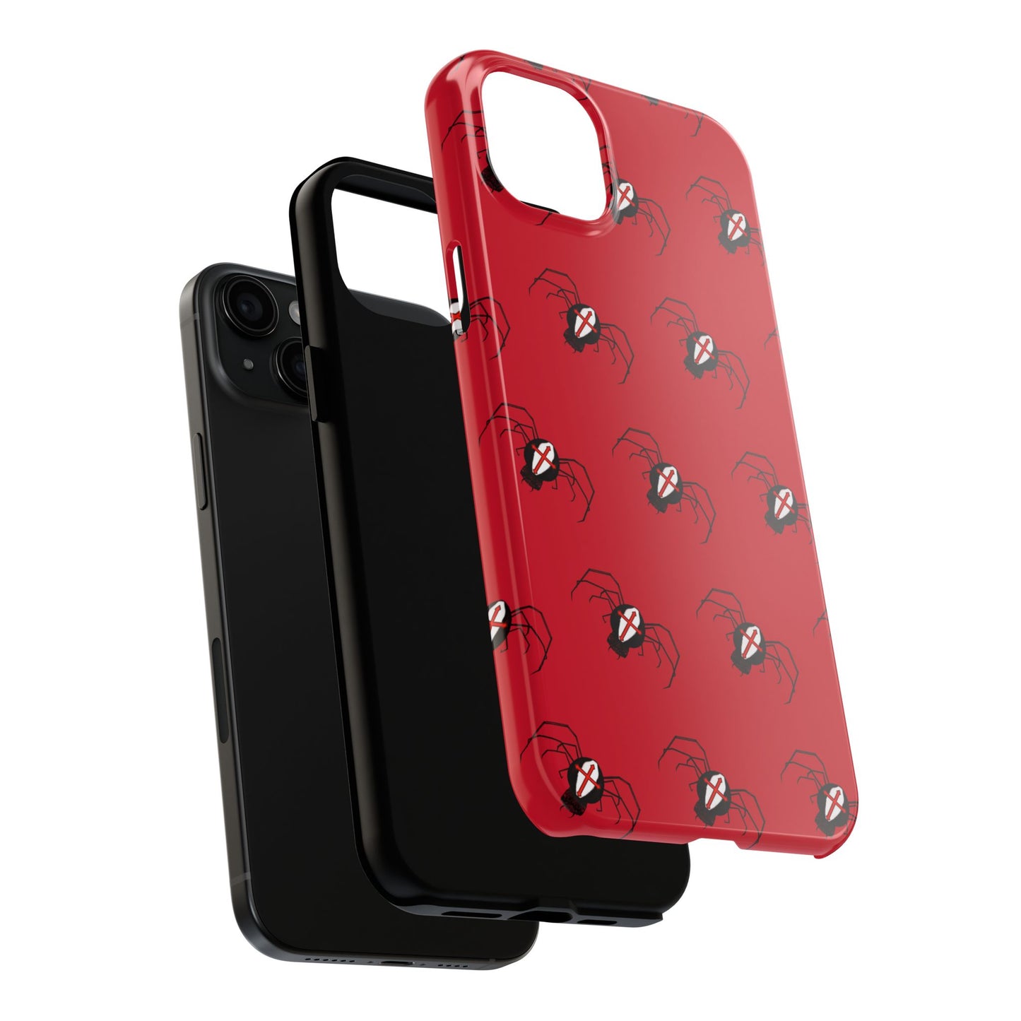 Cross spider phone case