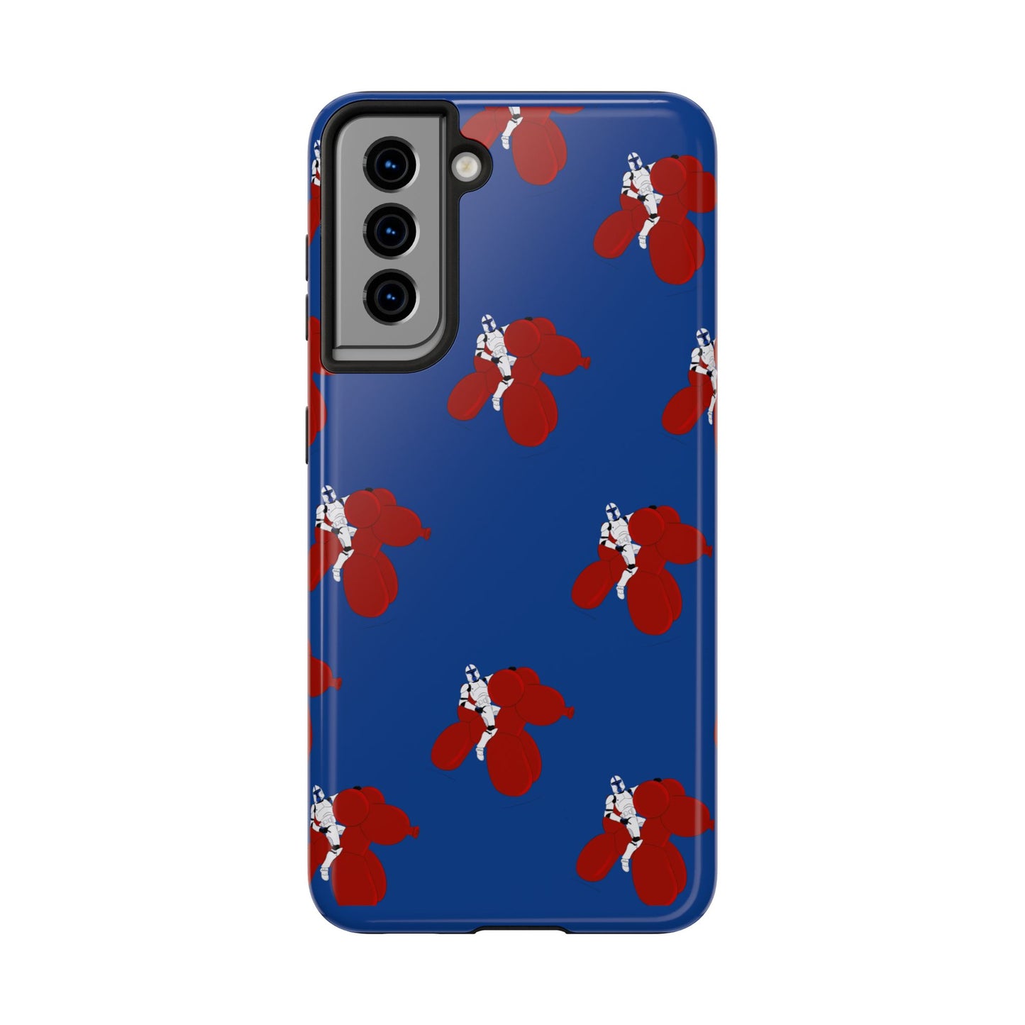 Balloon cowboy phone case