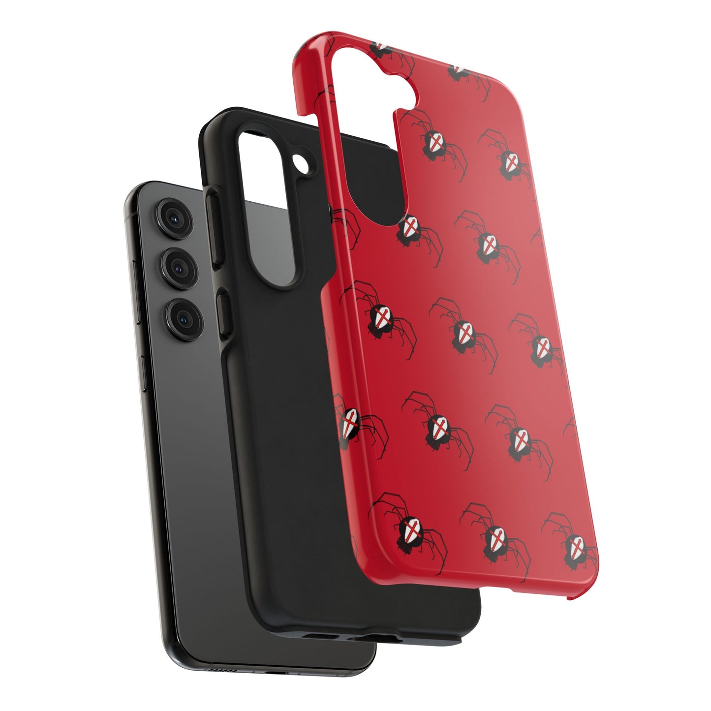 Cross spider phone case