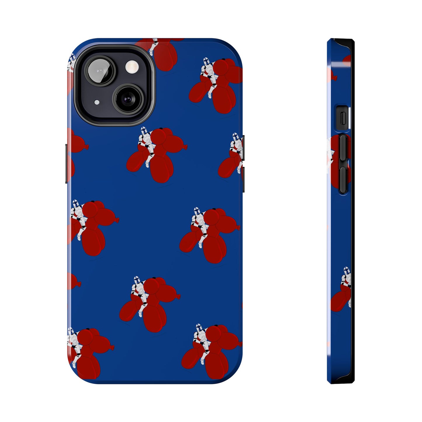 Balloon cowboy phone case