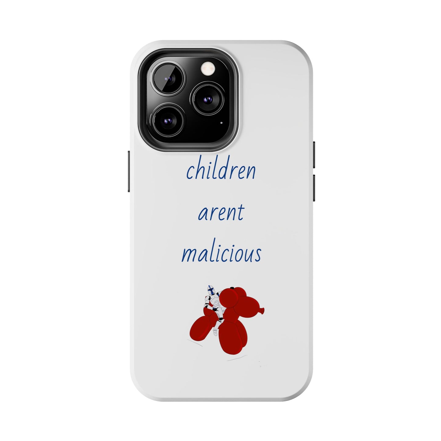 Balloon children Tough Phone Cases