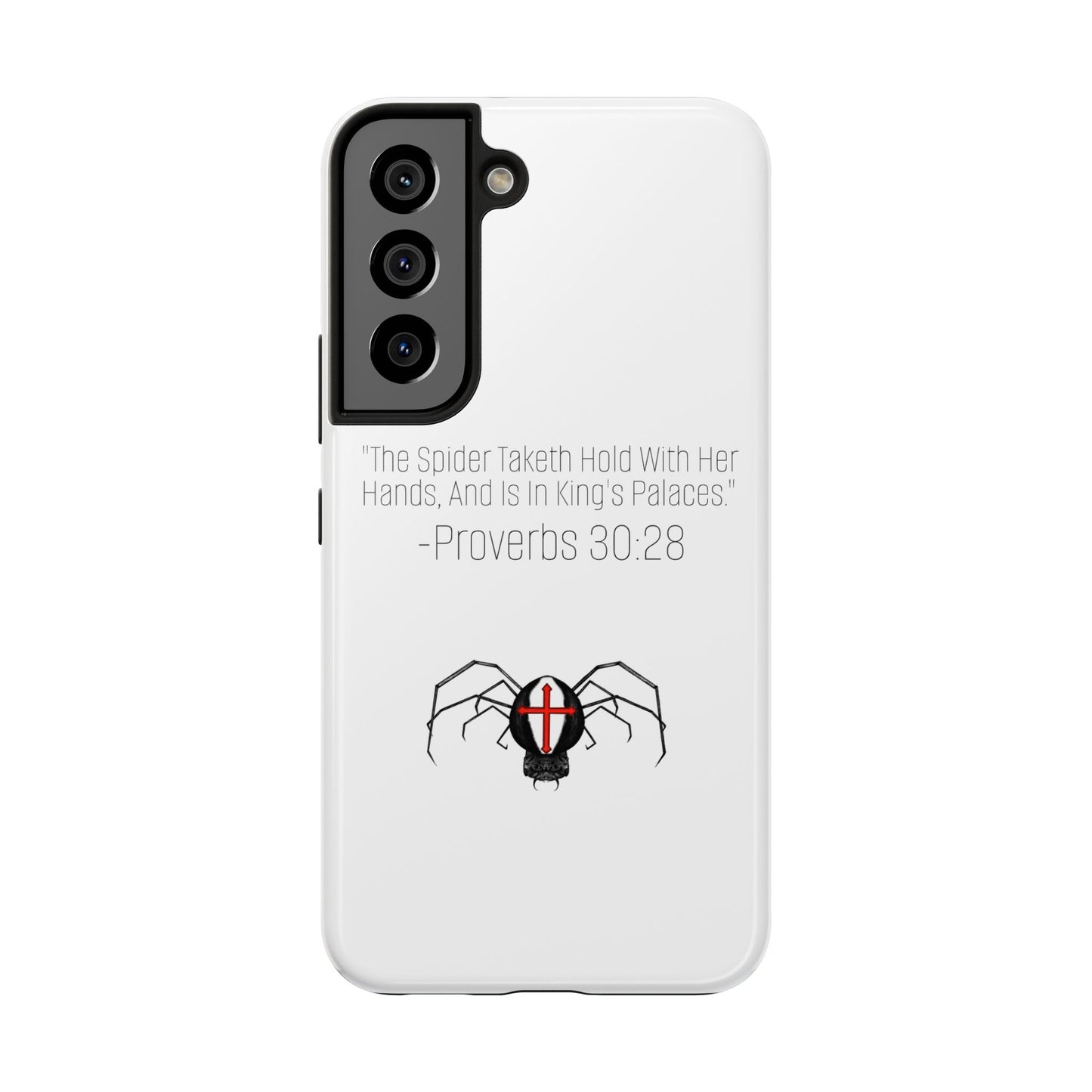 Cross spiderTough Phone Cases