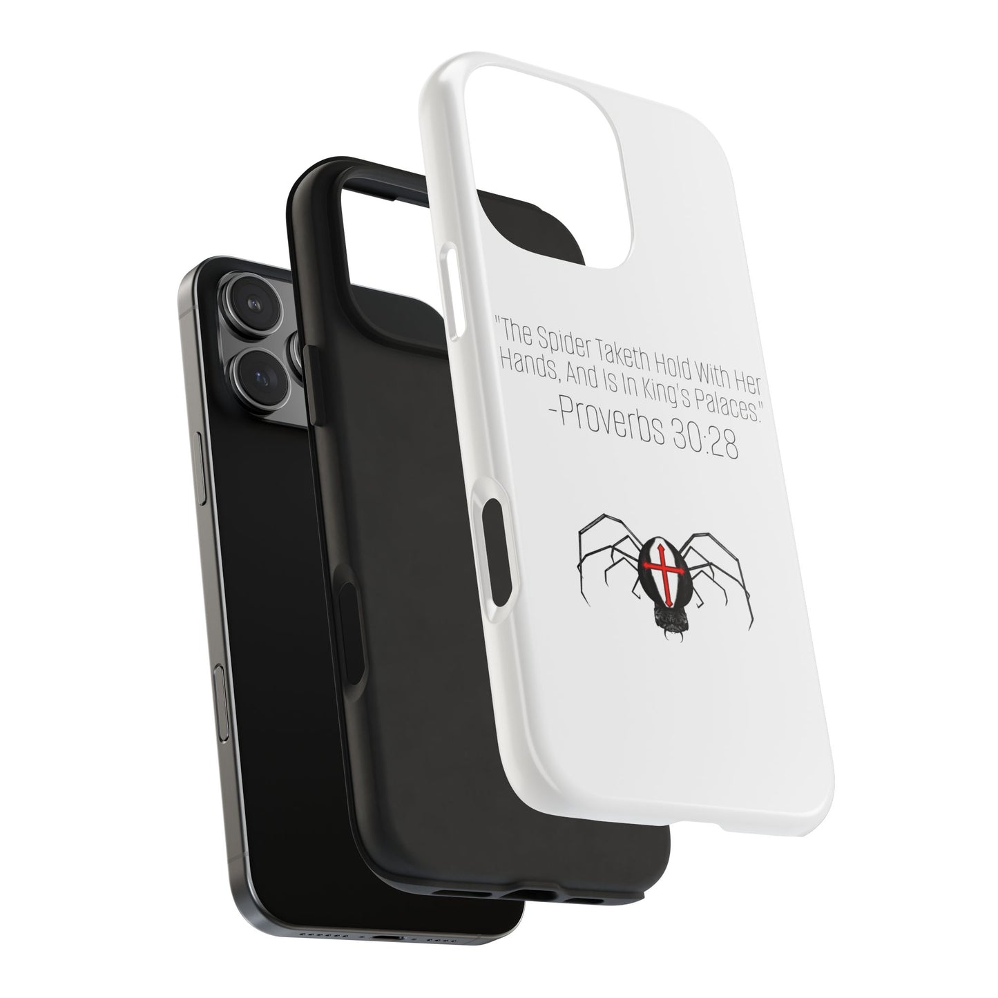 Cross spiderTough Phone Cases