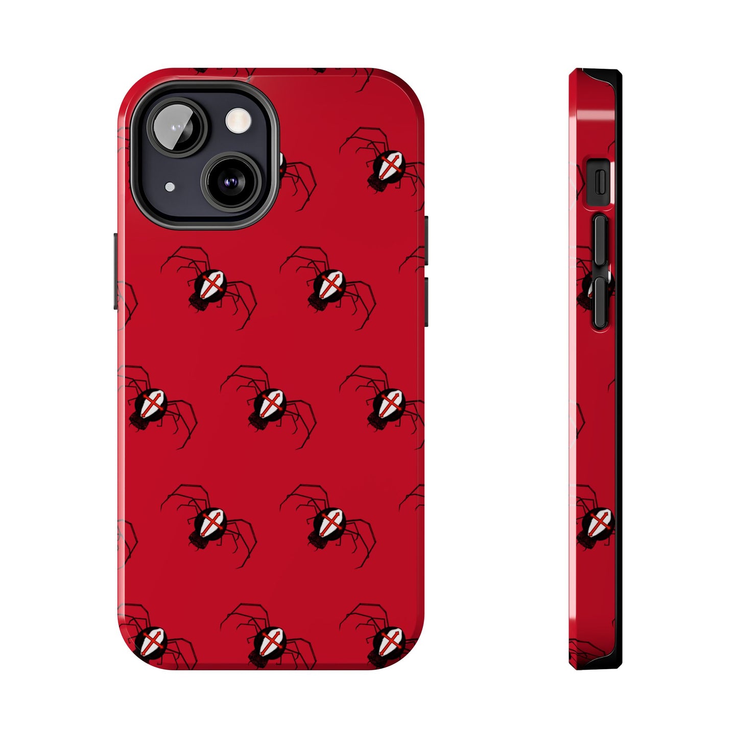 Cross spider phone case