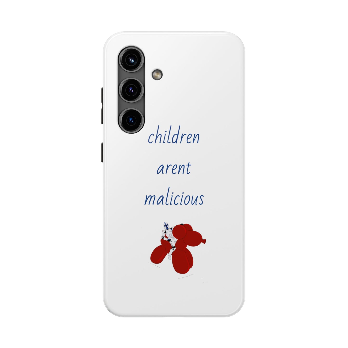 Balloon children Tough Phone Cases