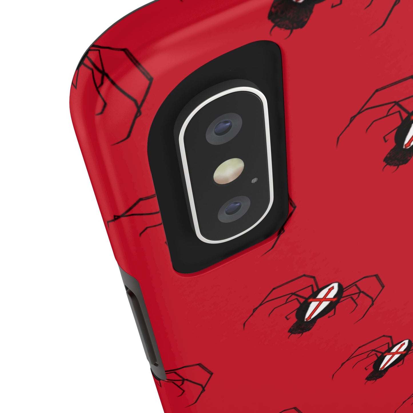 Cross spider phone case